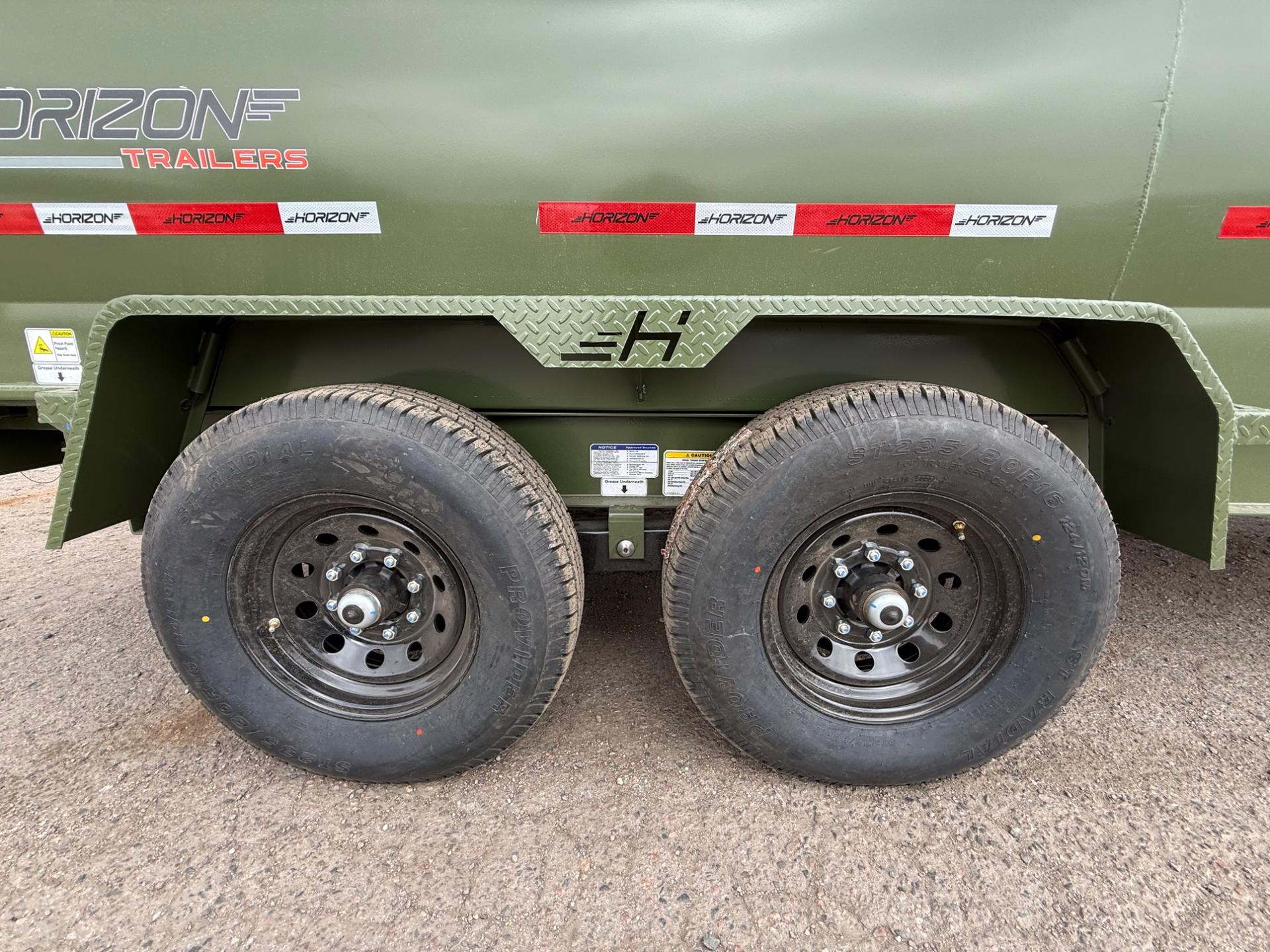 2026 Horizon Trailers 2026 Horizon Trailers 7'x16'x3' BP Dump - 6911 - thumbnail 11