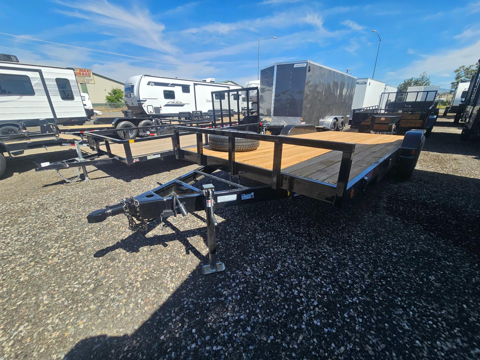 2026 Echo Trailers 7'x18' Car Hauler - ECH-18-15T - 1748