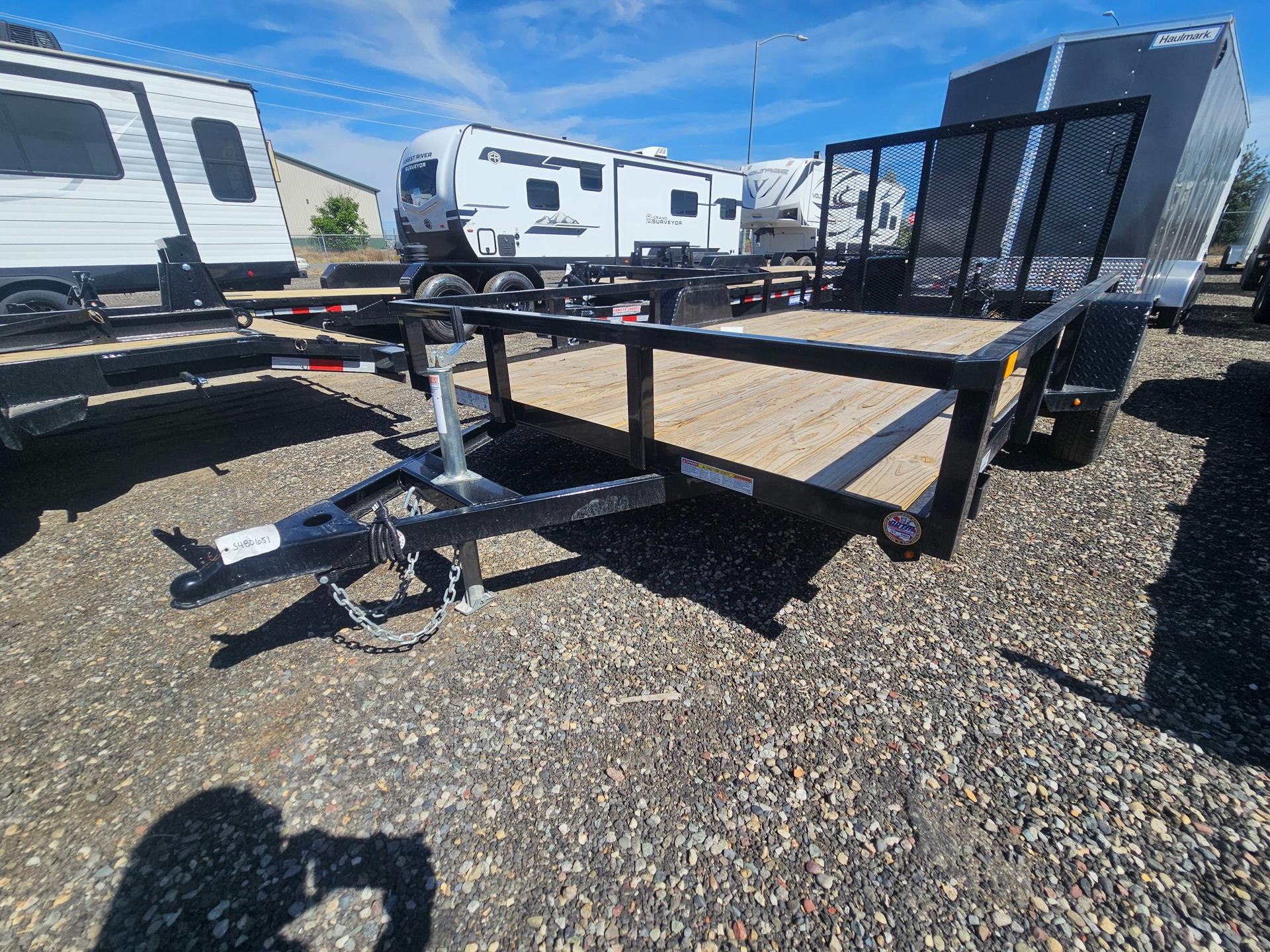 2026 Sure-Trac 7'x12' SA Tube Top Utility - 0651
