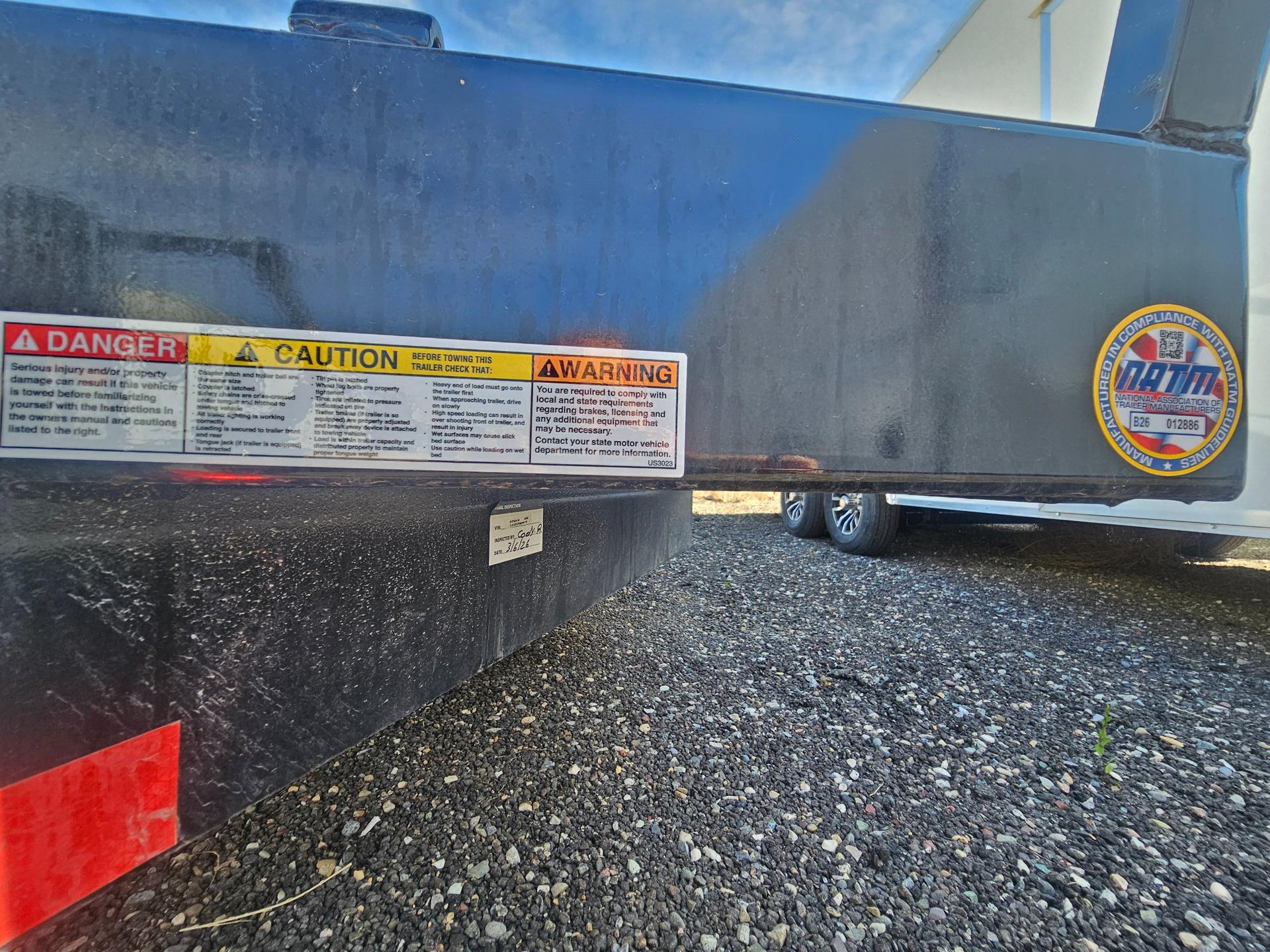 2026 Sure-Trac 2026 Sure-Trac 7'x24' Channel Frame Equipment 14K - 7667 - thumbnail 4