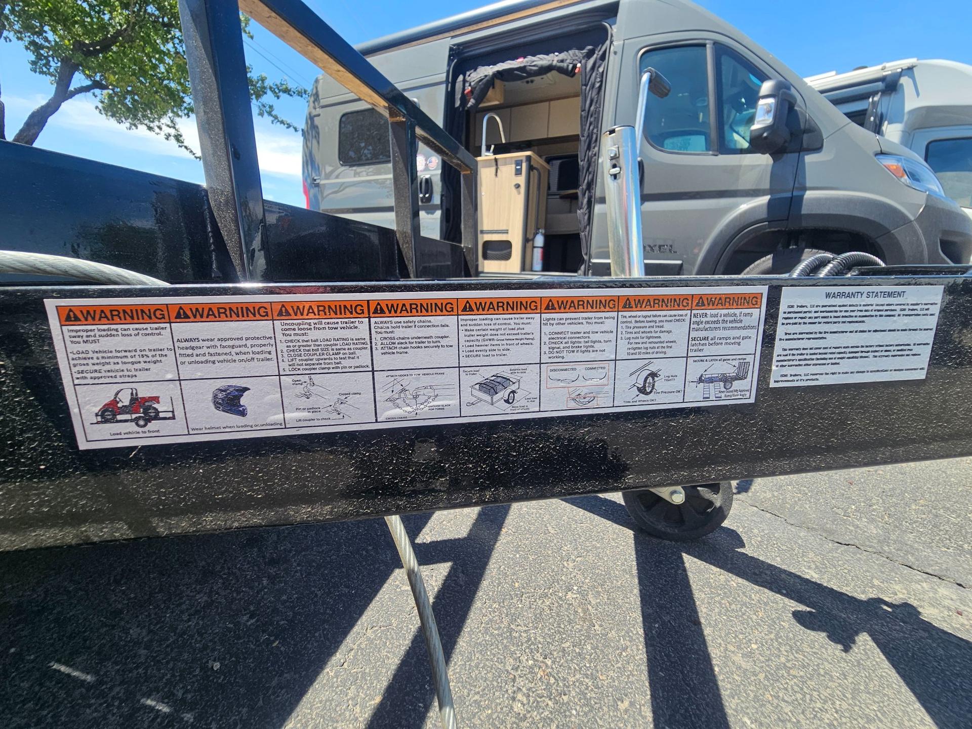 2026 Echo Trailers 2026 Echo Trailers 7'x16' Car Hauler - - thumbnail 8