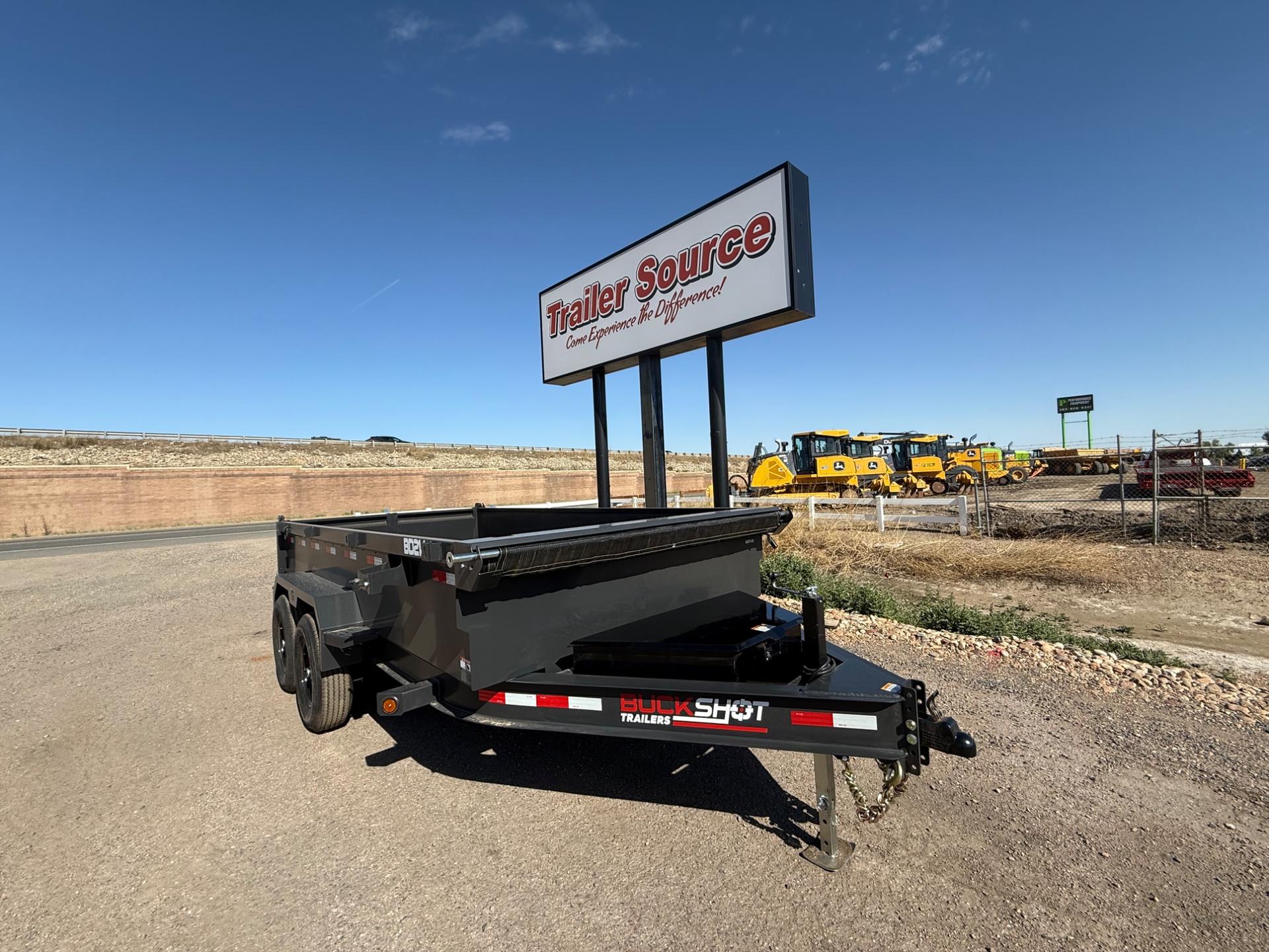 2026 Buckshot Trailers 7'x14'x2' Dump BD214 14K - 3552