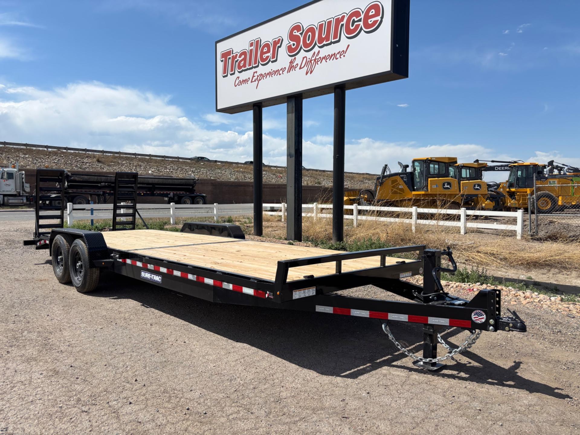 2026 Sure-Trac 7'x24' Channel Frame Equipment 14K - 7655