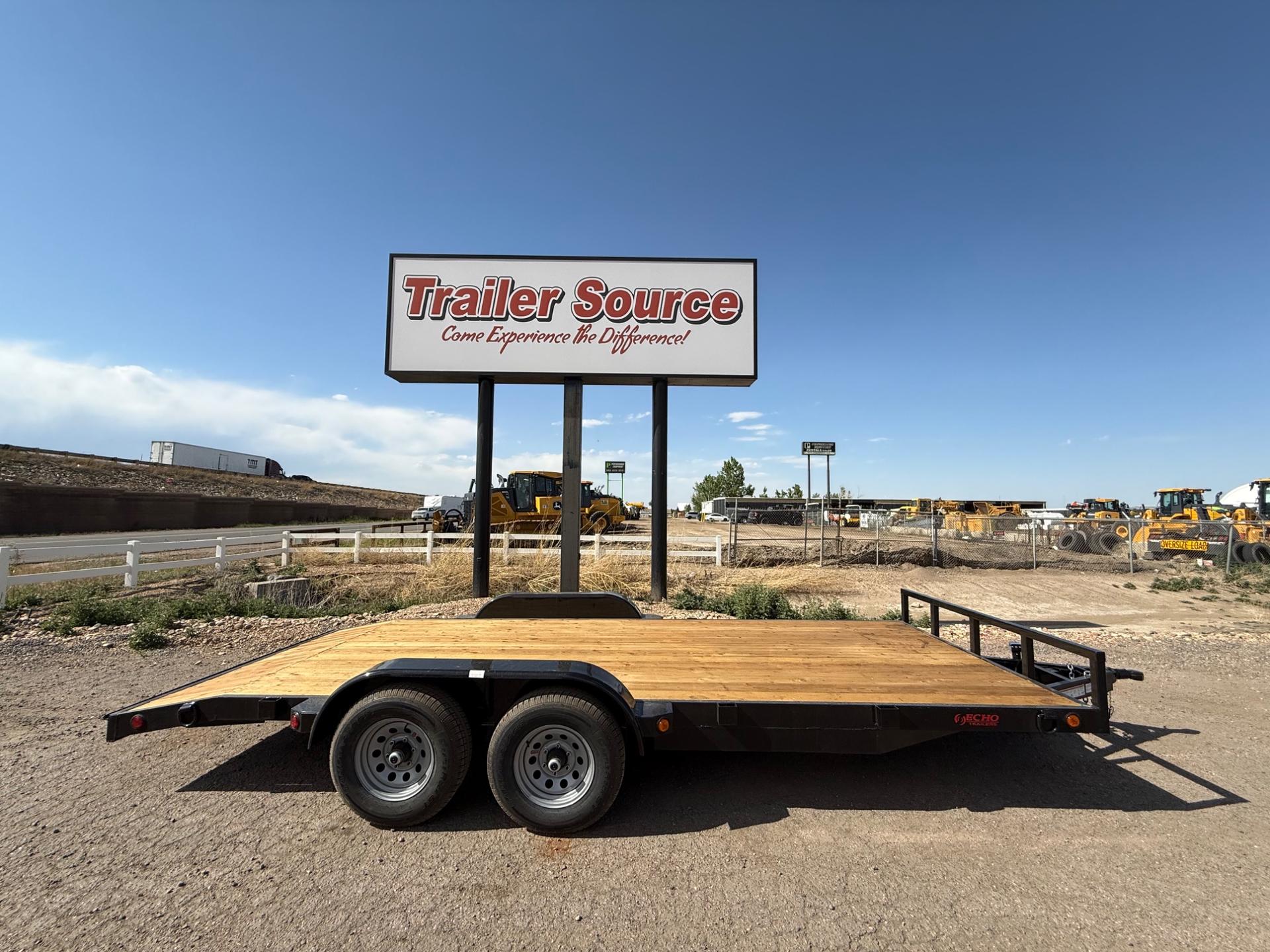2026 Echo Trailers 2026 Echo Trailers 7'x18' Car Hauler - - thumbnail 3