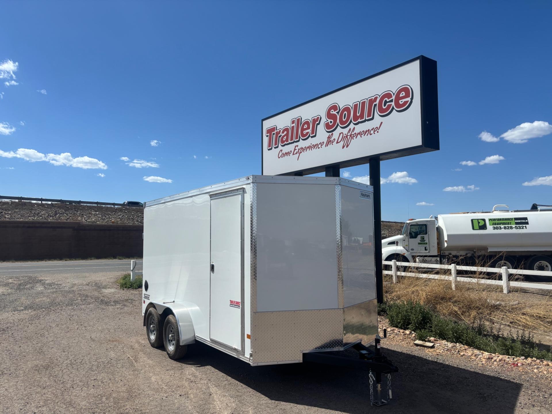 2026 Haulmark Transport V-Nose 7'x14' - TSV714T2 - 2743