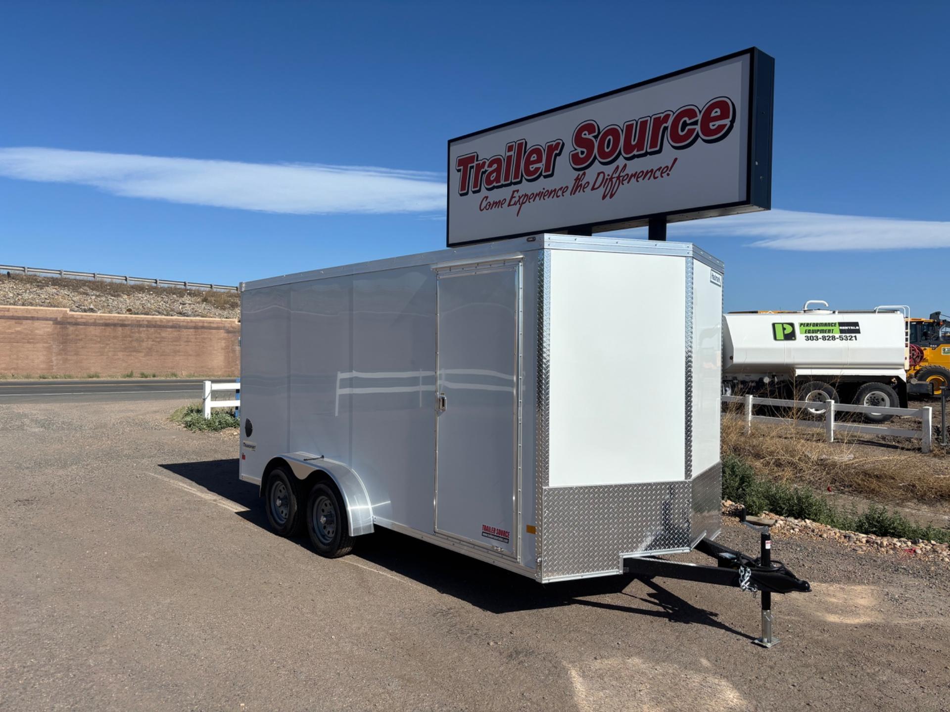 2026 Haulmark Transport V-Nose 7'x16' - TSV716T2 - 3129