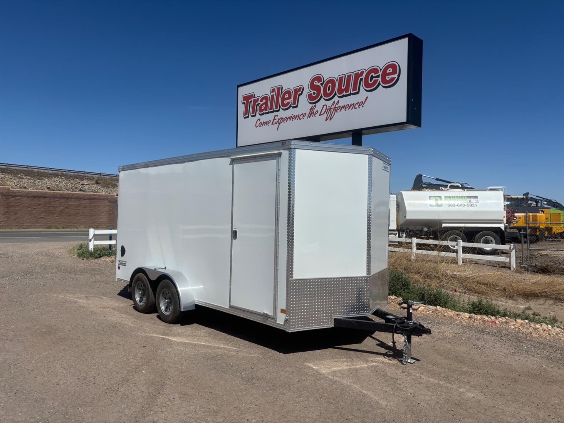 2026 Haulmark Transport V-Nose 7'x16' - TSV716T2 - 3130