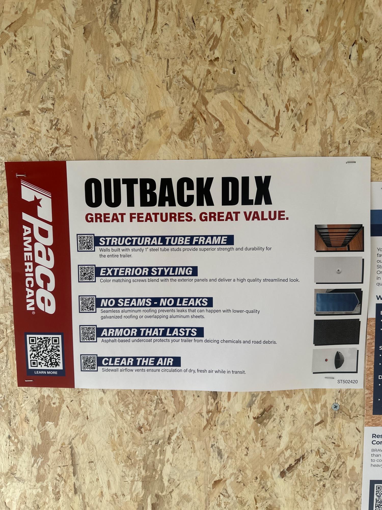 2026 Pace American 2026 Pace American Outback DLX 5'x8' - thumbnail 12