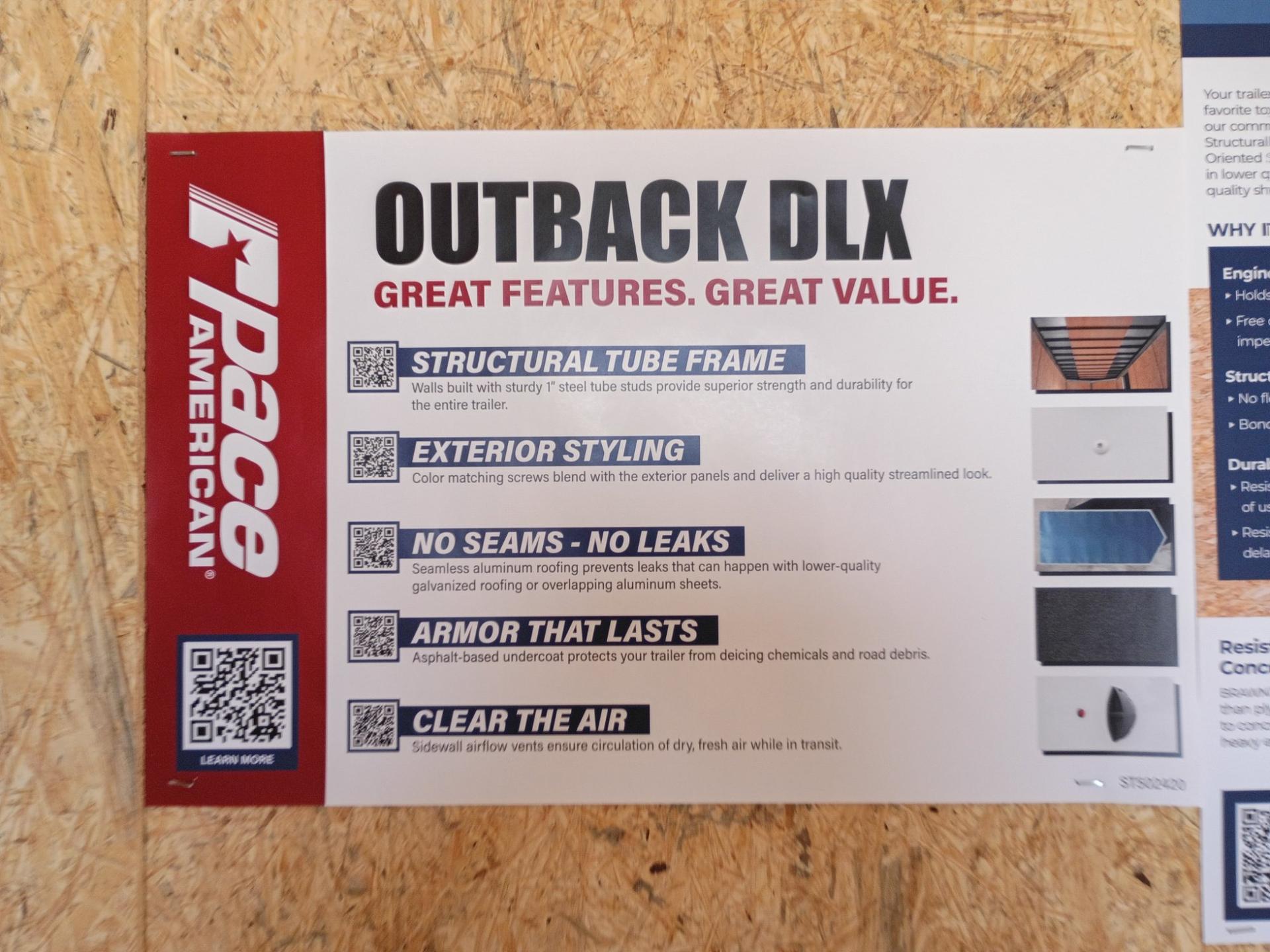 2026 Pace American 2026 Pace American Outback DLX - thumbnail 21