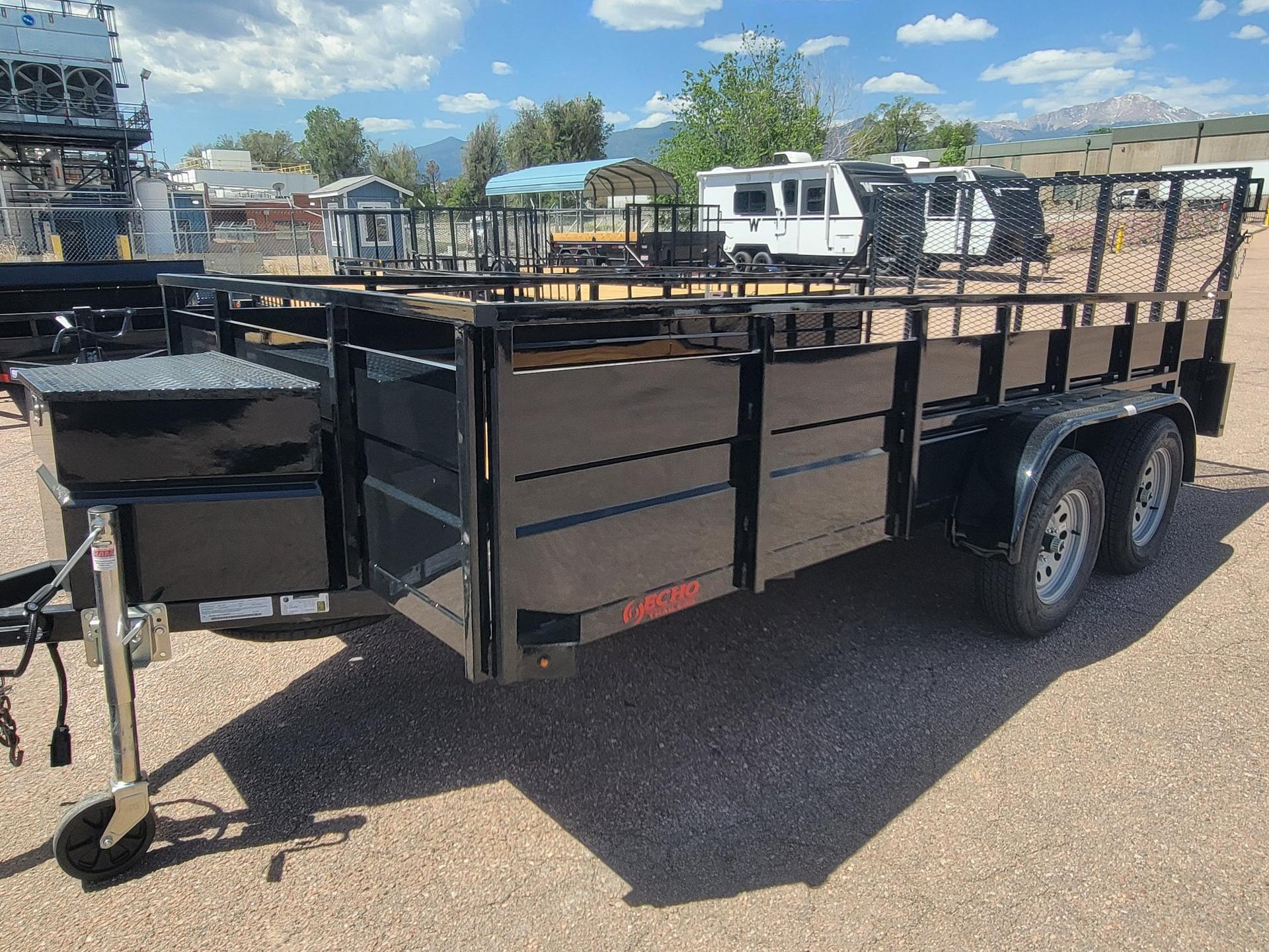 2026 Echo Trailers 2026 Echo Trailers 7'x14' Landscape - - thumbnail 3