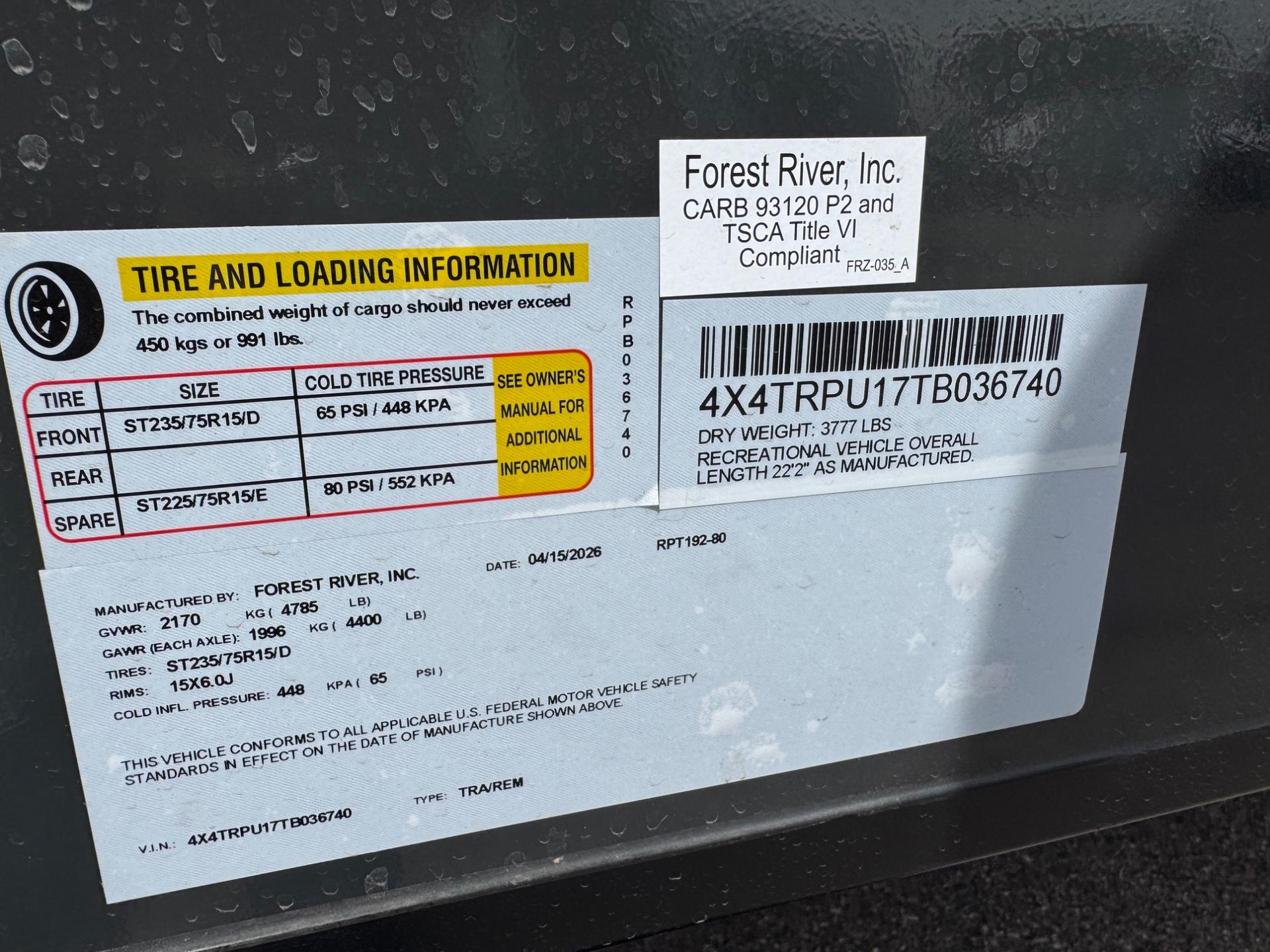 2026 Forest River 2026 Forest River R-Pod - thumbnail 20