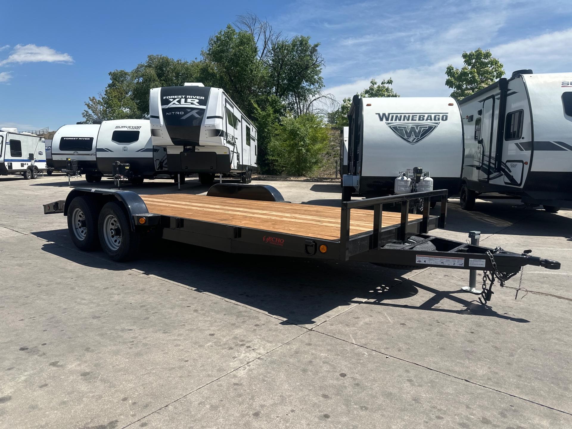 2026 Echo Trailers 7'x18' Car Hauler - ECH-18-15T - 2070