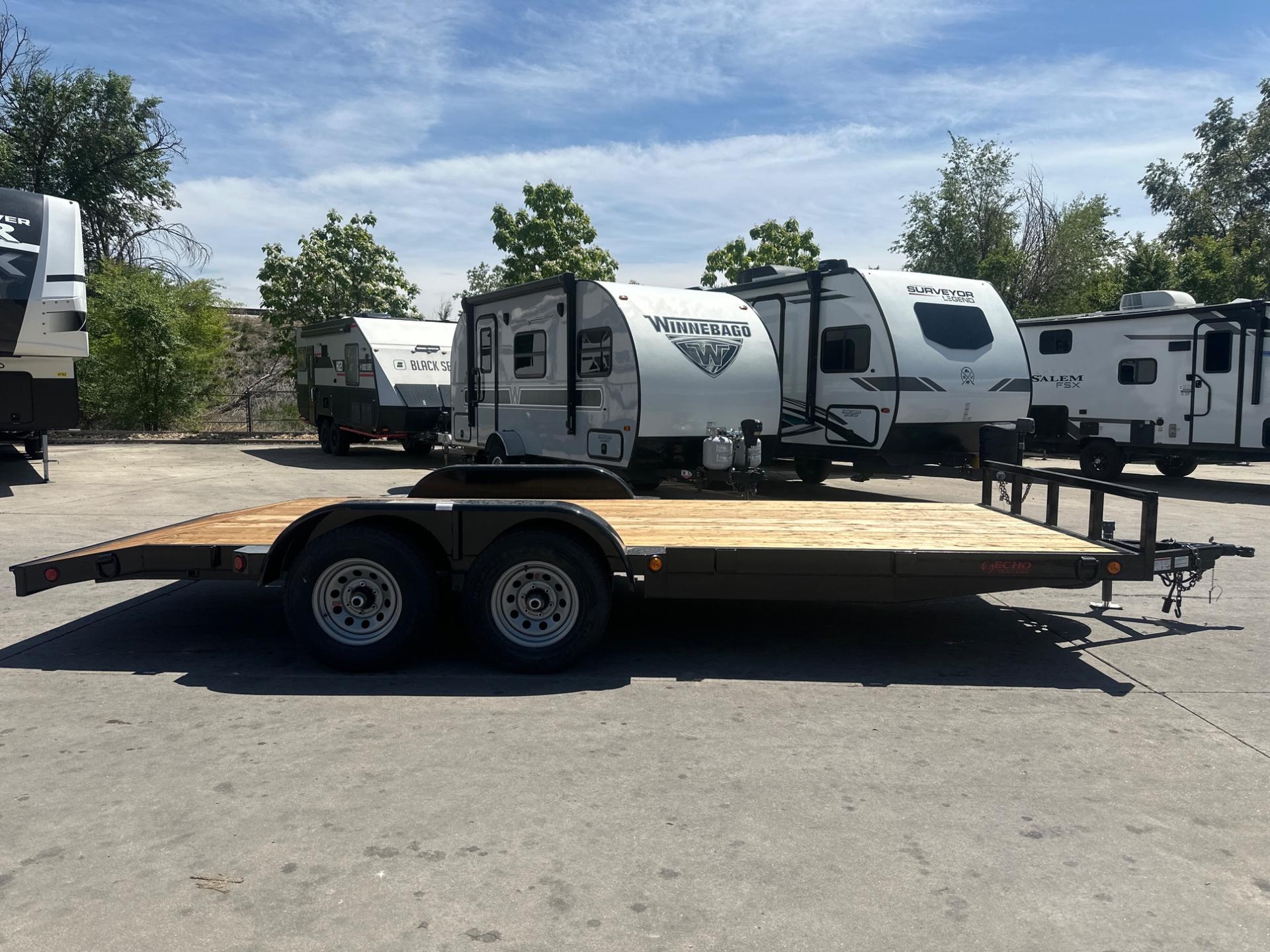 2026 Echo Trailers 2026 Echo Trailers 7'x18' Car Hauler - - thumbnail 2