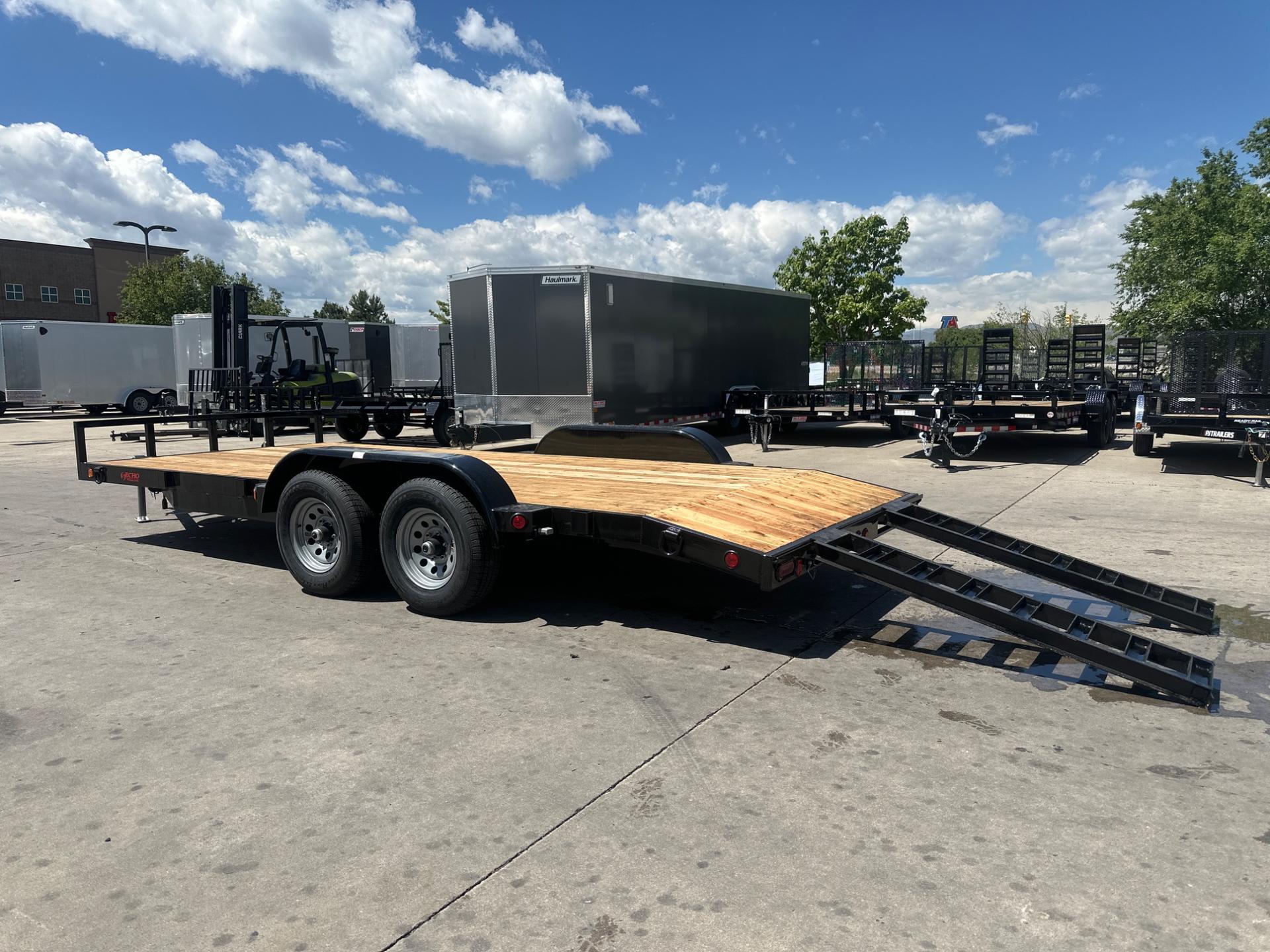 2026 Echo Trailers 2026 Echo Trailers 7'x18' Car Hauler - - thumbnail 6