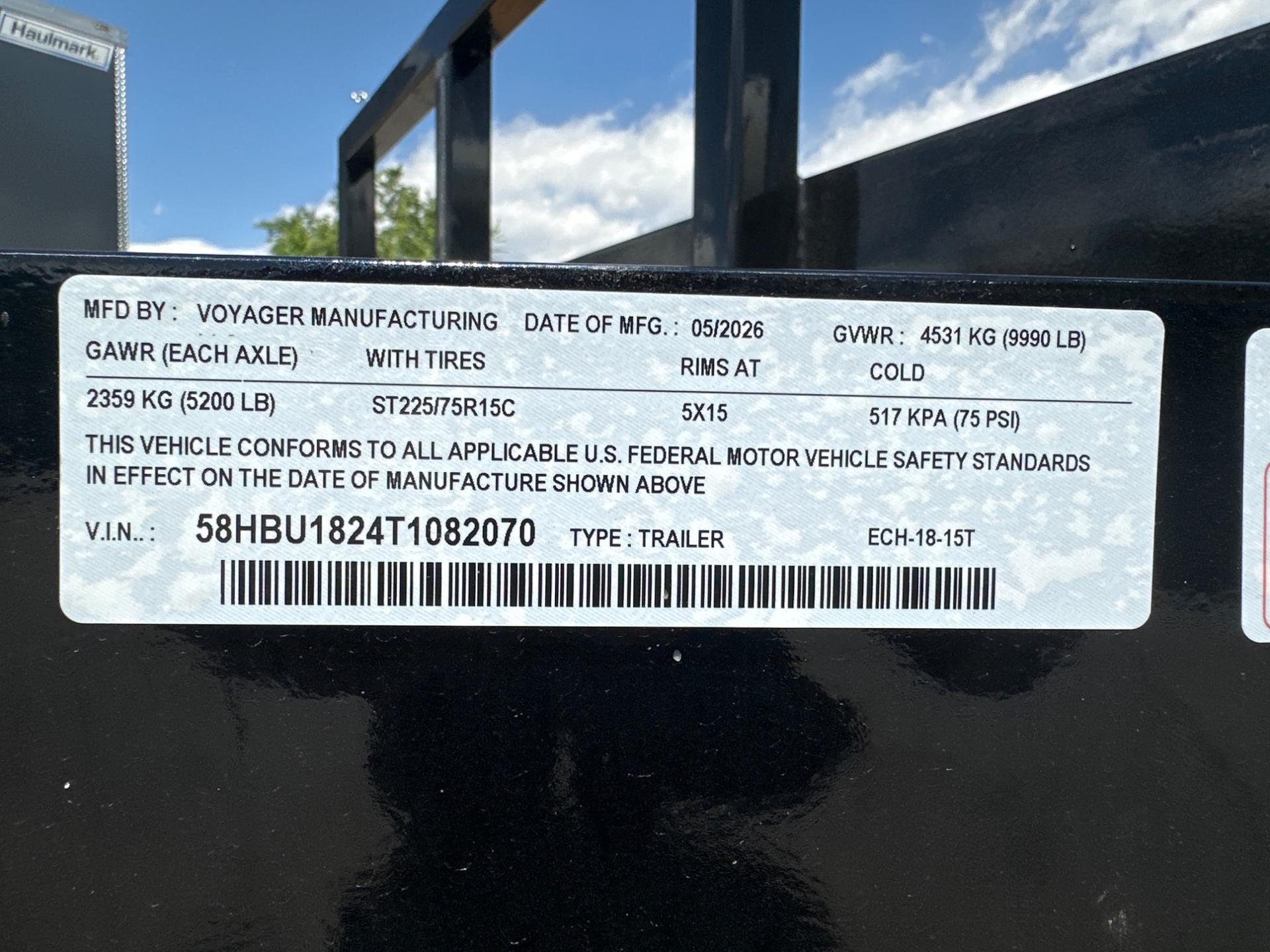 2026 Echo Trailers 2026 Echo Trailers 7'x18' Car Hauler - - thumbnail 14