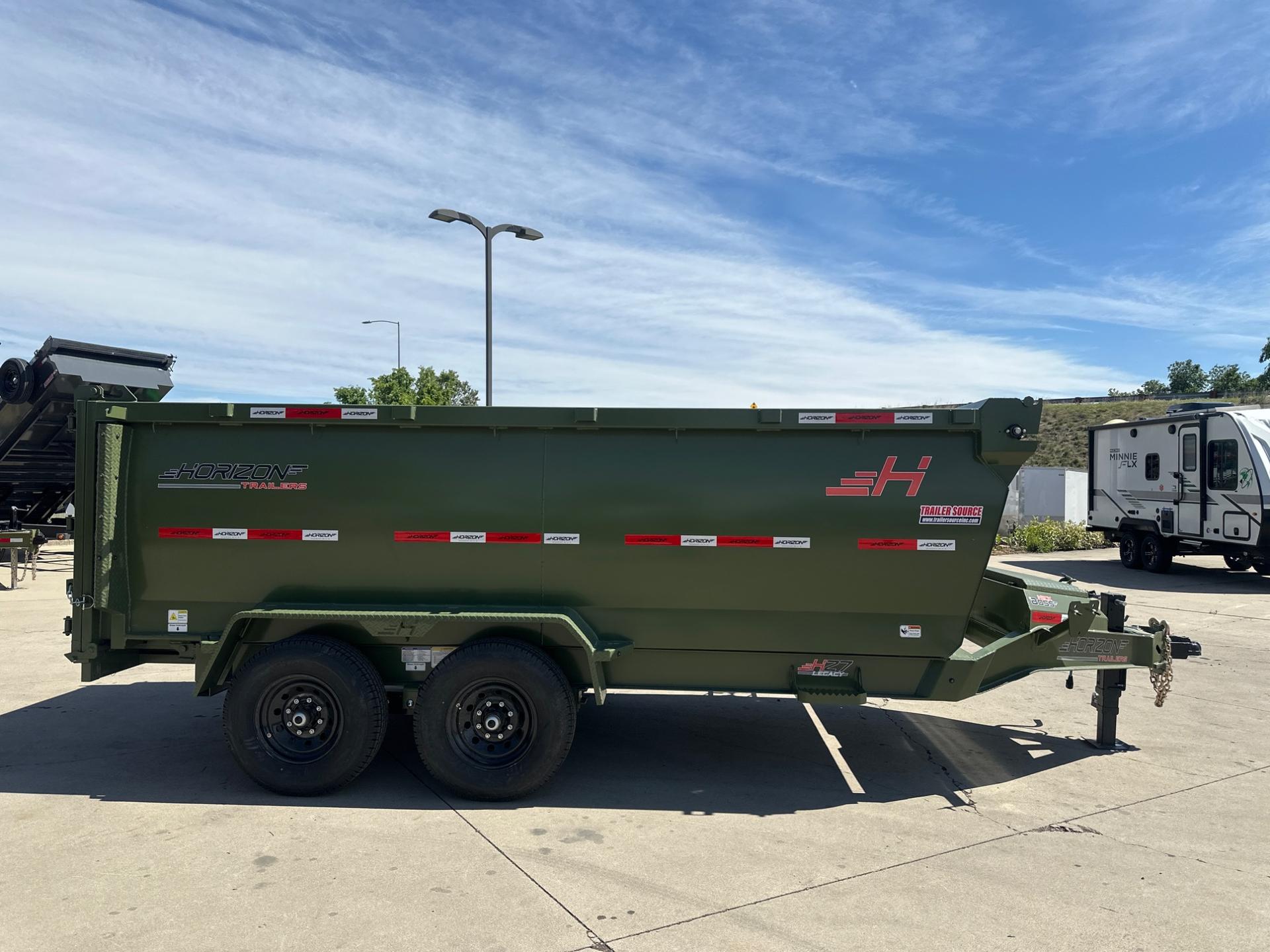 2026 Horizon Trailers 2026 Horizon Trailers 7'x14'x4' BP - - thumbnail 2