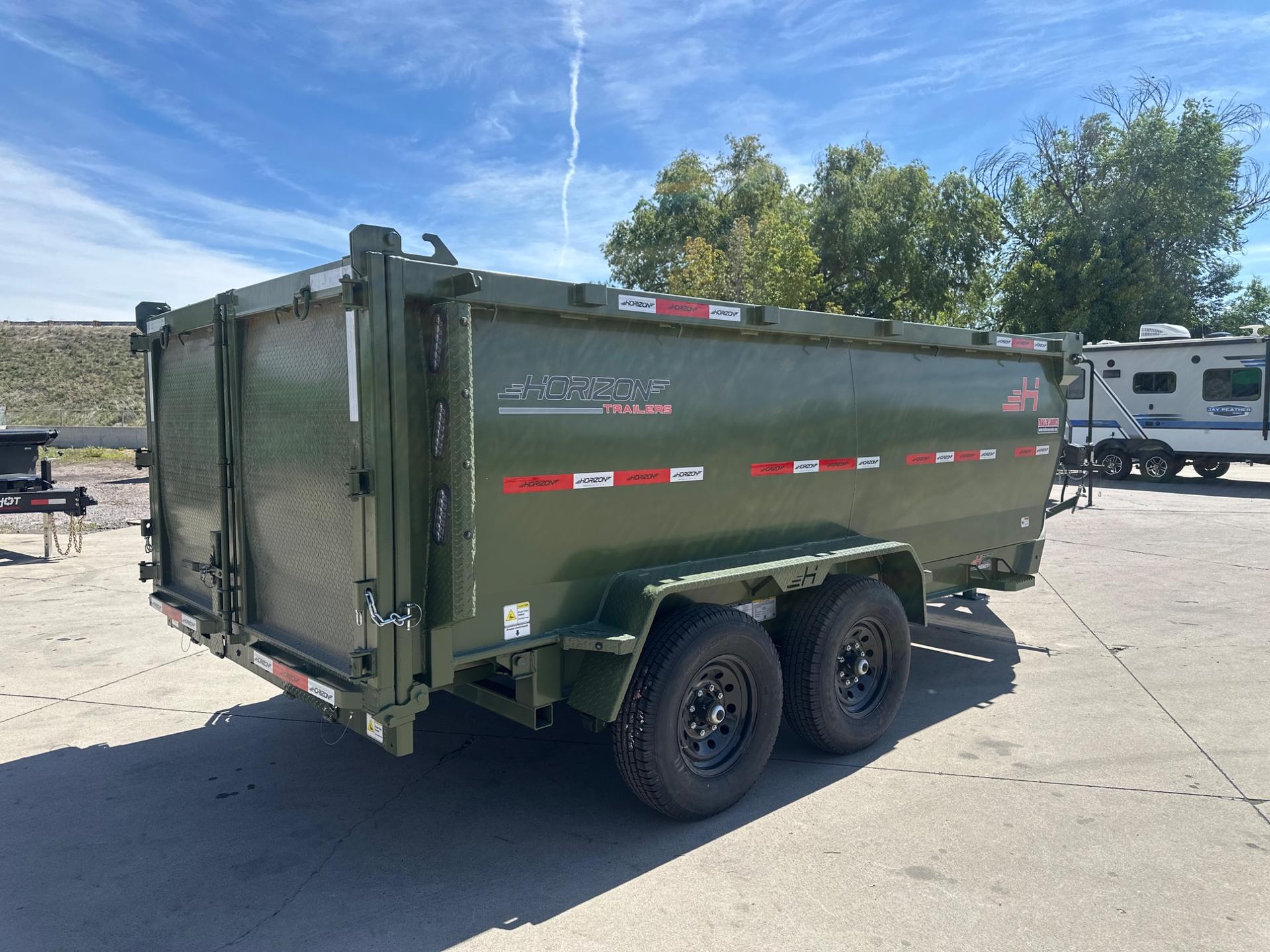 2026 Horizon Trailers 2026 Horizon Trailers 7'x14'x4' BP - - thumbnail 3