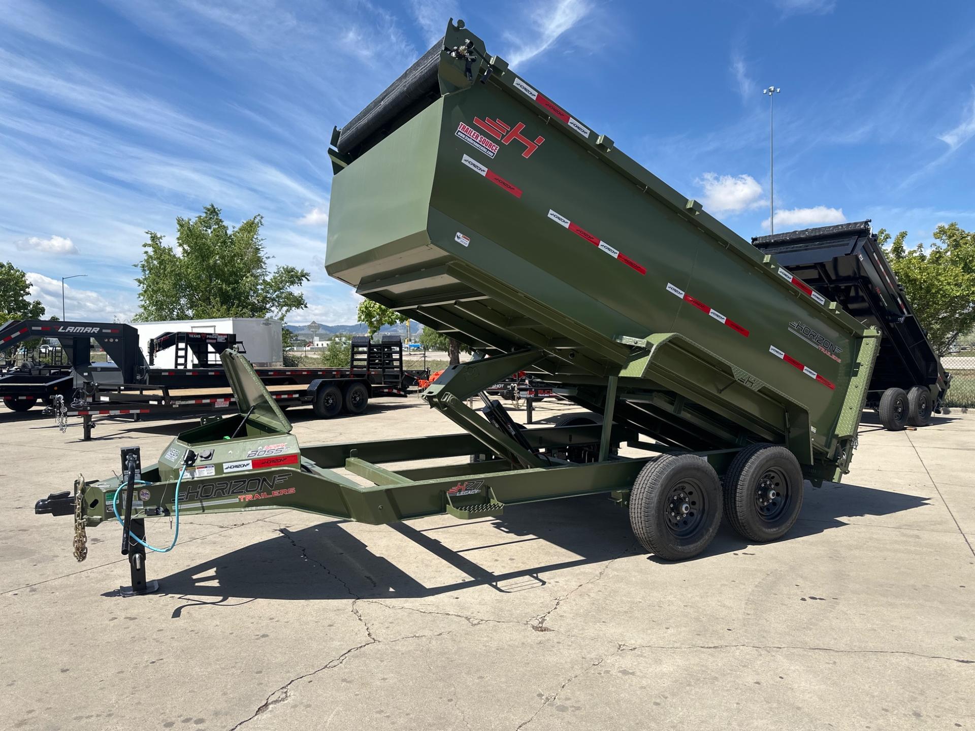 2026 Horizon Trailers 2026 Horizon Trailers 7'x14'x4' BP - - thumbnail 15