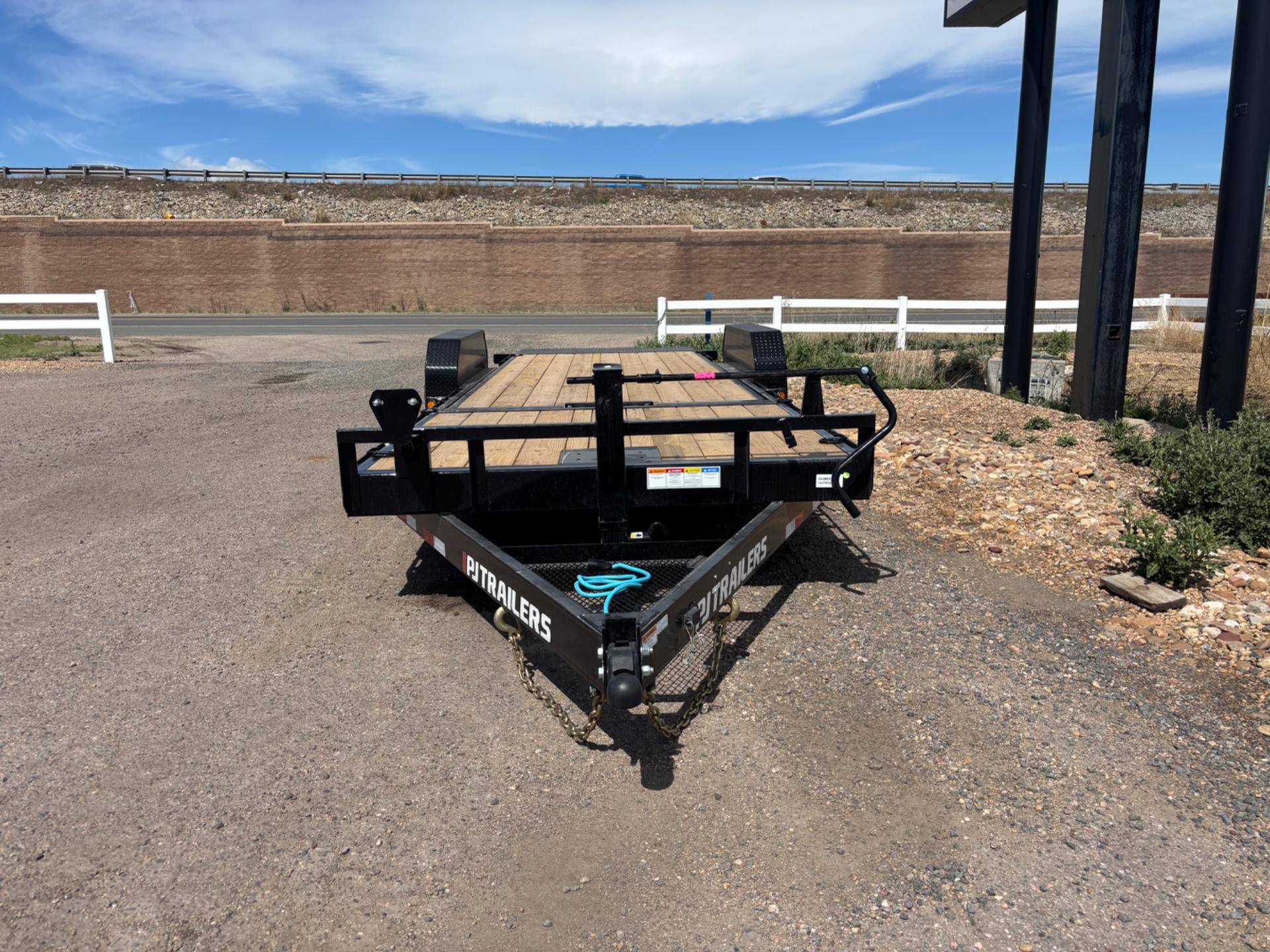 2026 PJ Trailers 2026 PJ Trailers 7'x22' Channel Equipment Tilt - - thumbnail 2