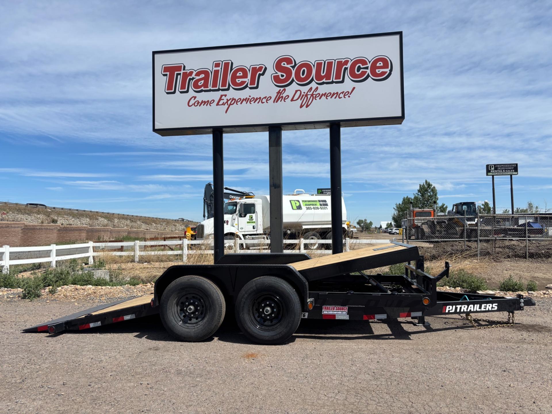 2026 PJ Trailers 2026 PJ Trailers 7'x16' Channel Equipment Tilt - - thumbnail 7