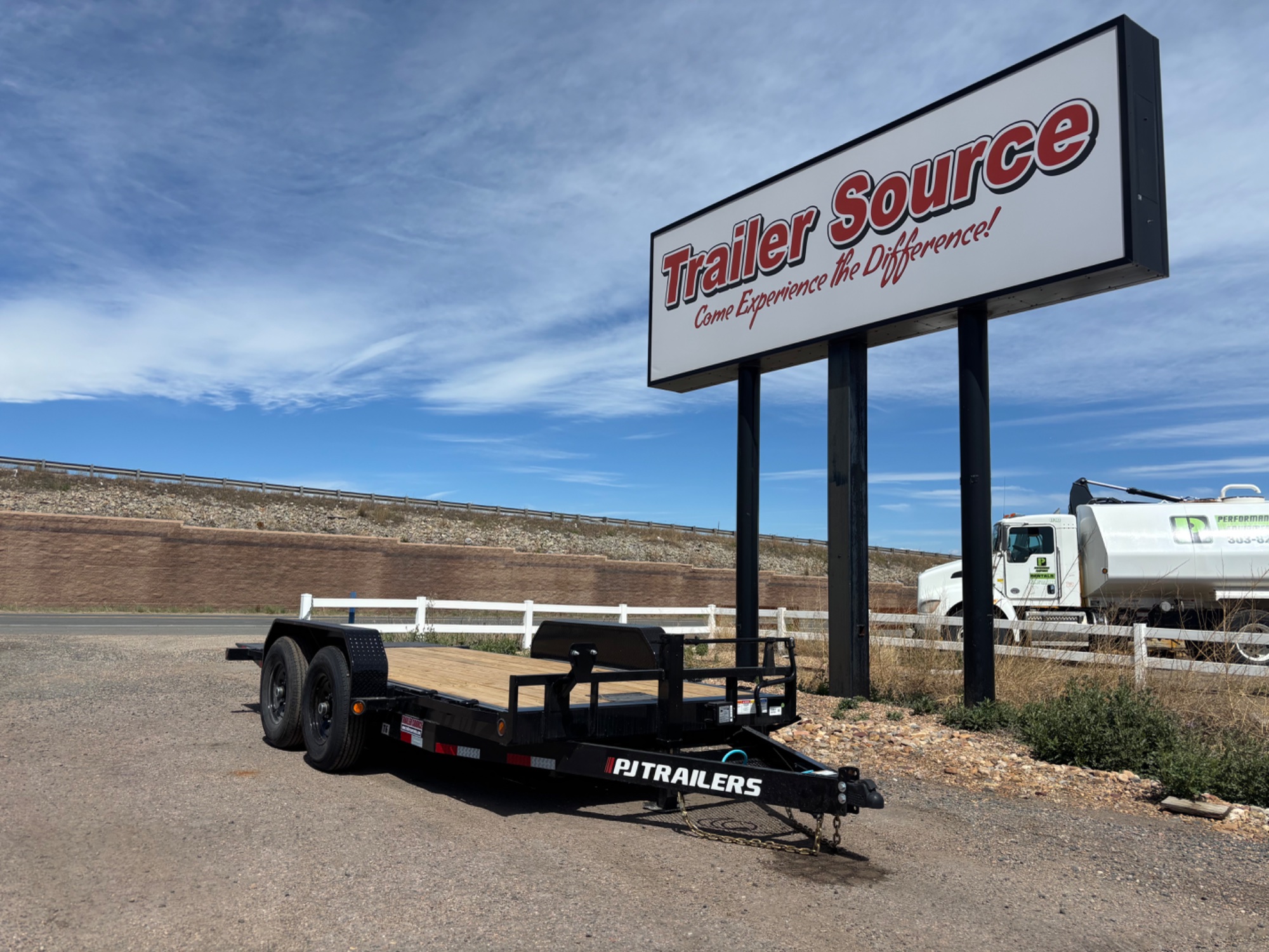 2026 PJ Trailers 7'x16' Channel Equipment Tilt - T6162 - 7715