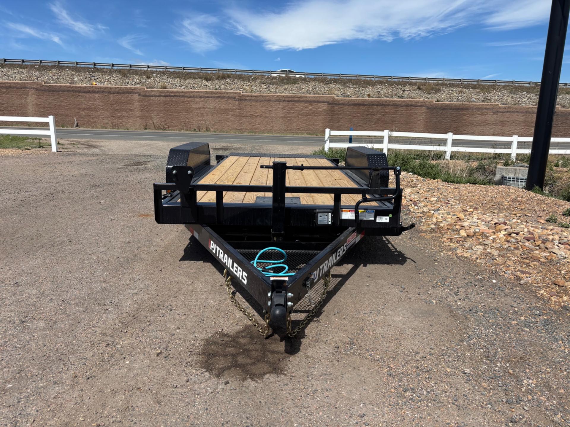 2026 PJ Trailers 2026 PJ Trailers 7'x16' Channel Equipment Tilt - - thumbnail 2