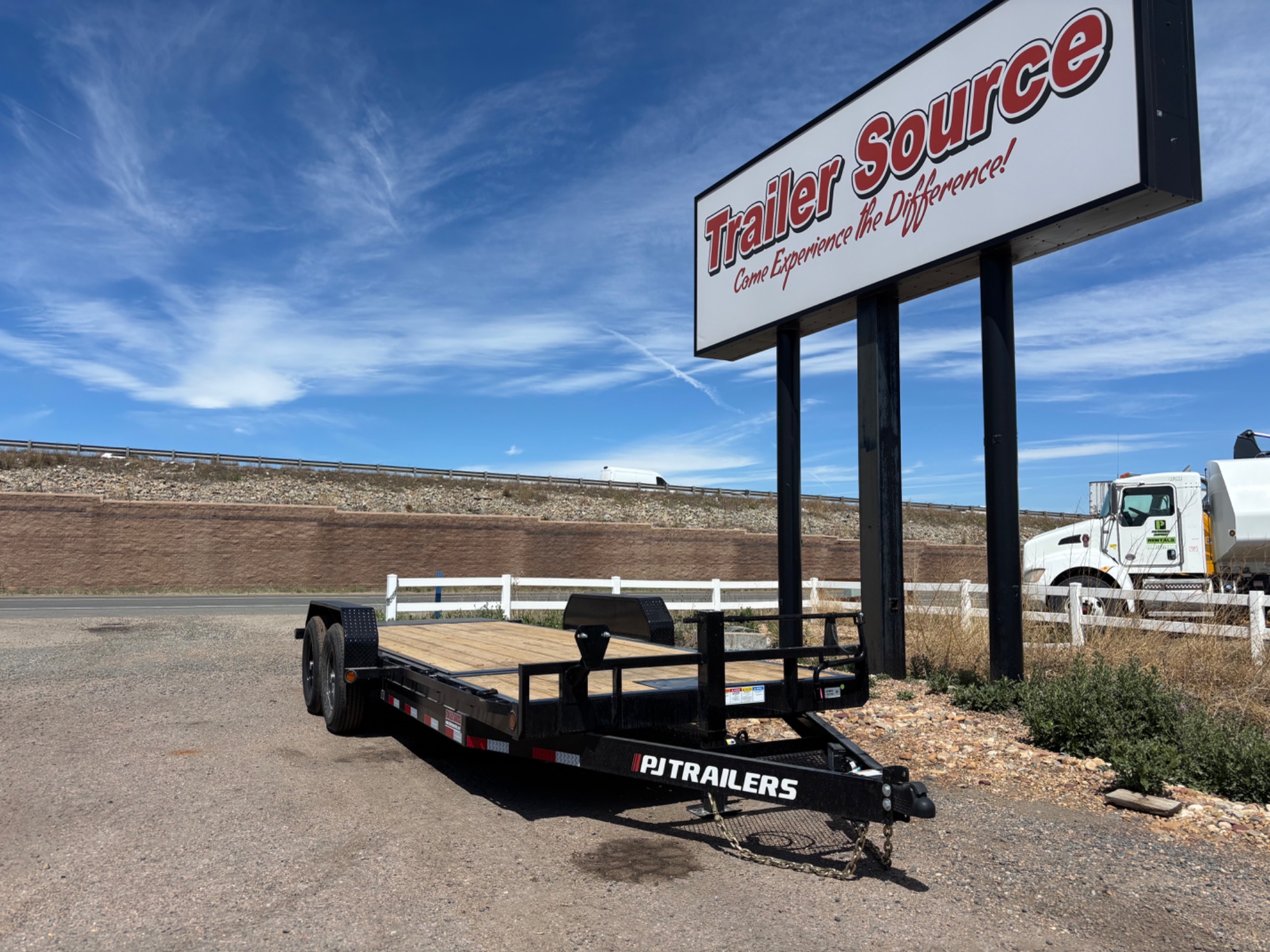 2026 PJ Trailers 7'x20' Channel Equipment Tilt - T6202 - 7824