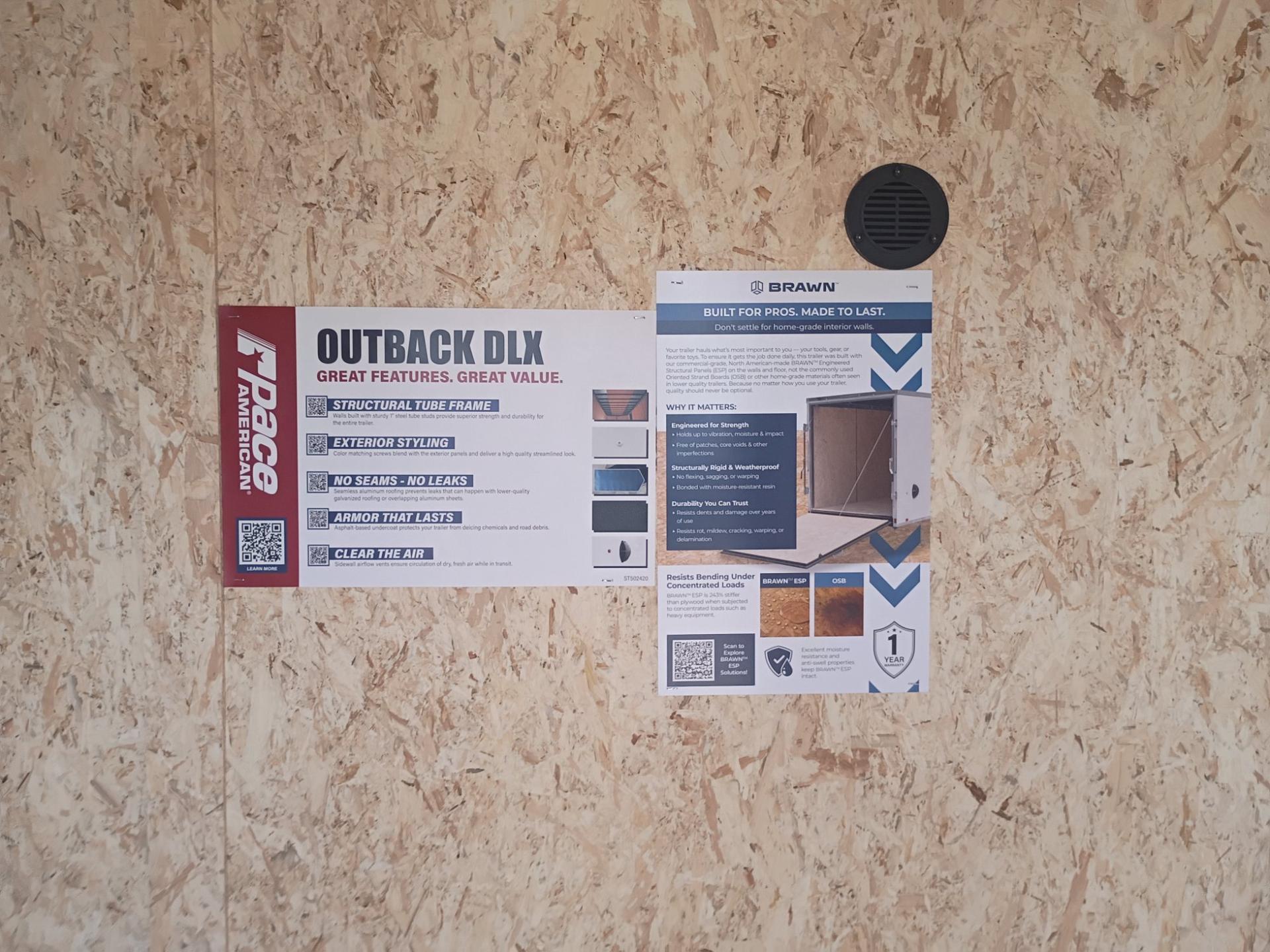 2026 Pace American 2026 Pace American Outback DLX 6'x12' TA - thumbnail 23
