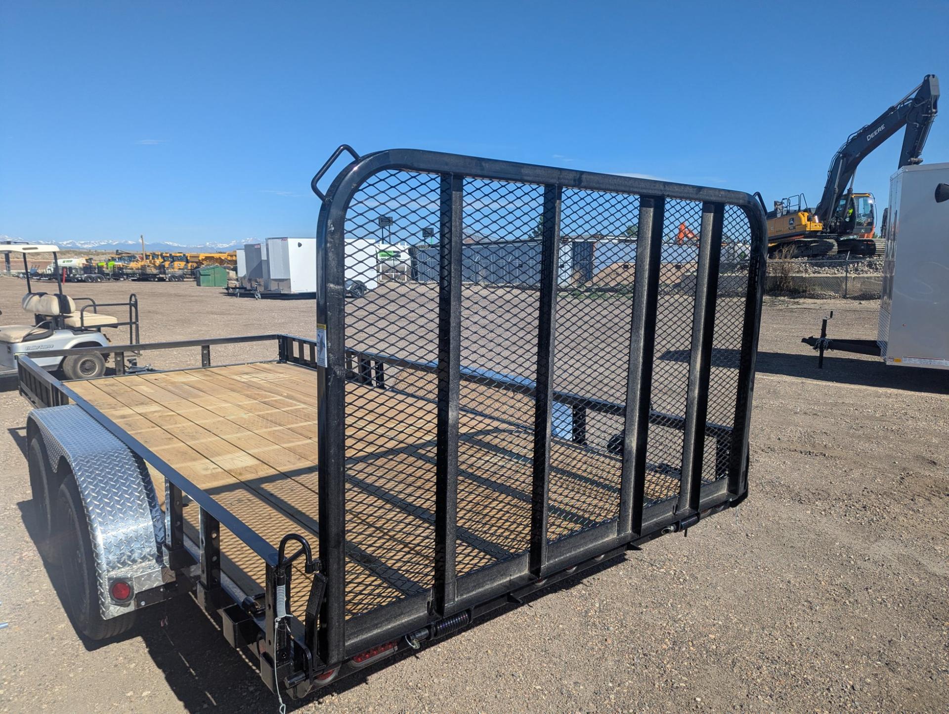 2026 PJ Trailers 2026 PJ Trailers 7'x16' Channel Utility - - thumbnail 4