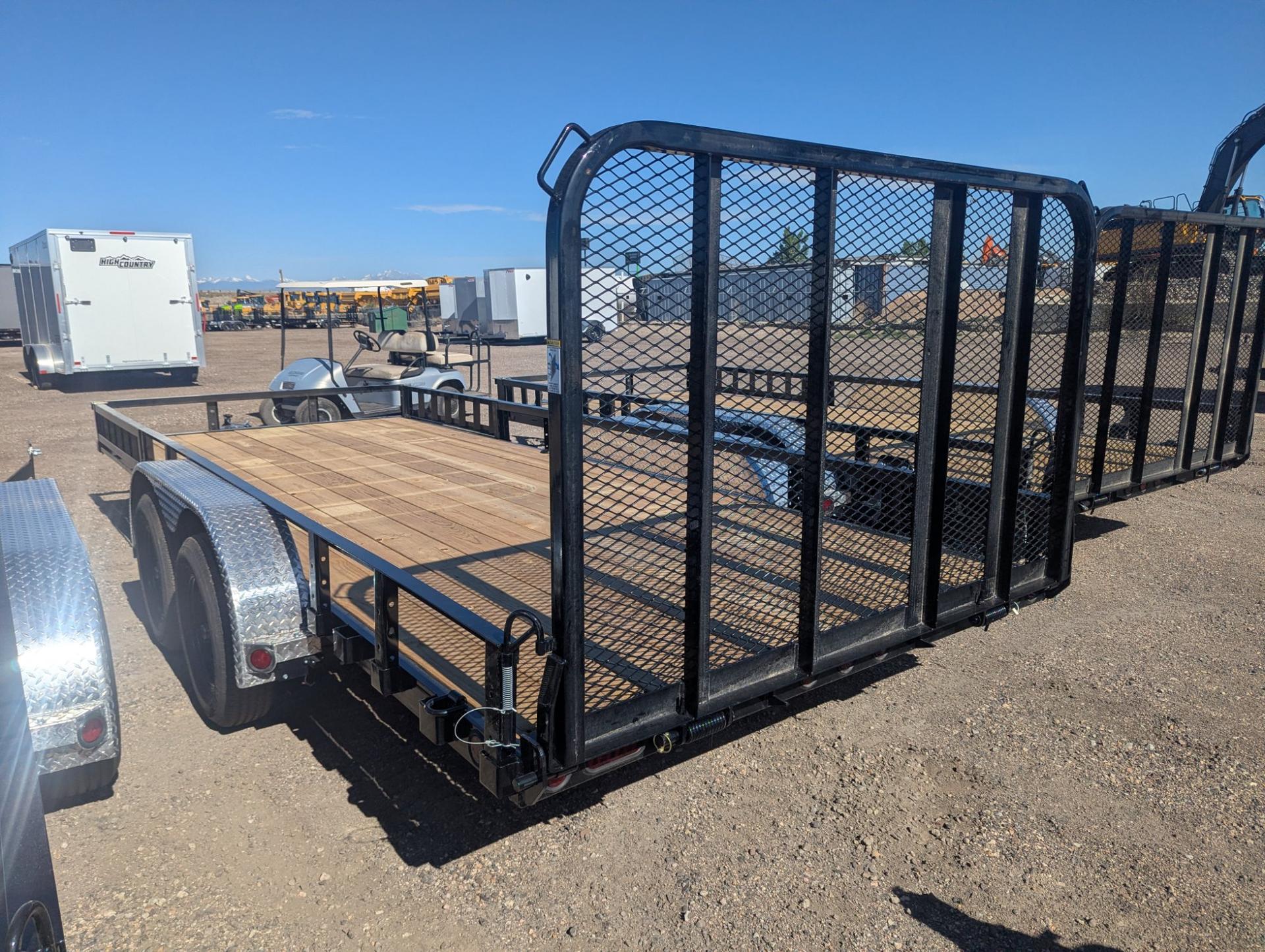 2026 PJ Trailers 2026 PJ Trailers 7'x18' Channel Utility - - thumbnail 4
