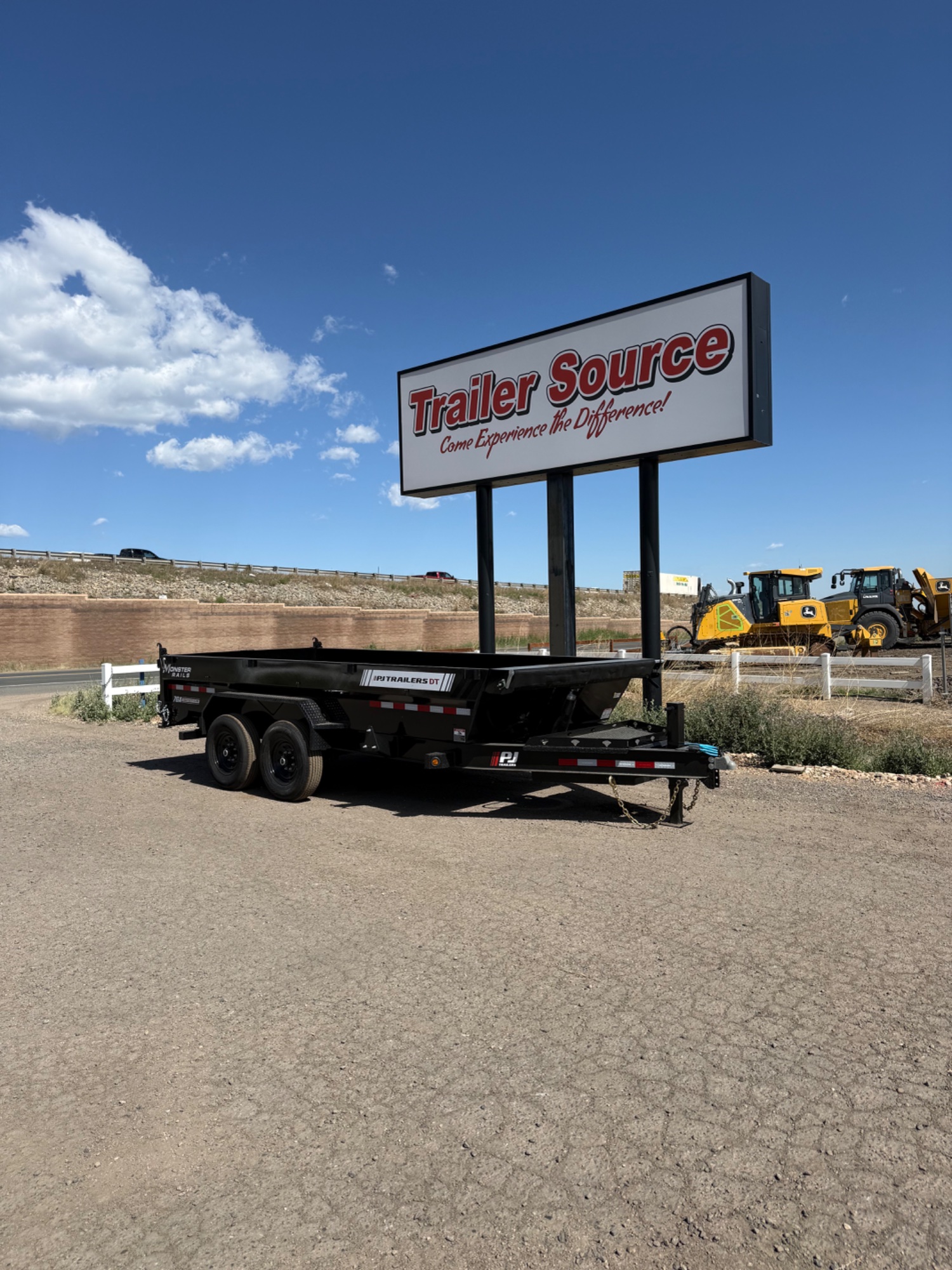 2026 PJ Trailers 7'x16'x2' Telescopic BP - DT1162 - 8759