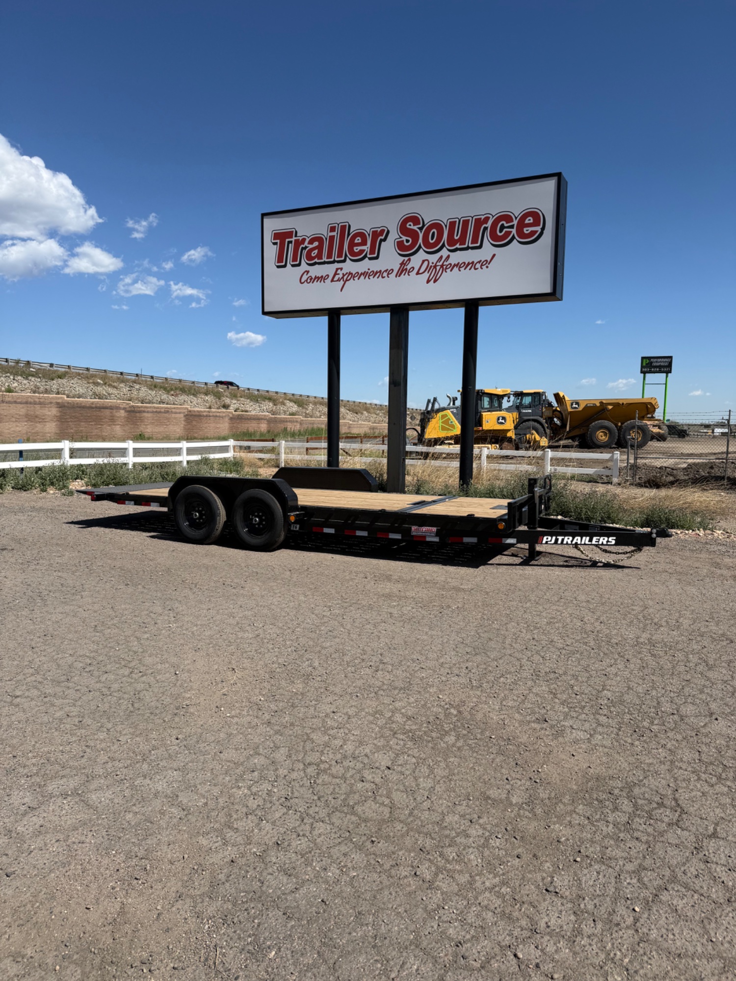 2026 PJ Trailers 7'x20' Channel Equipment Tilt - T6202 - 7827