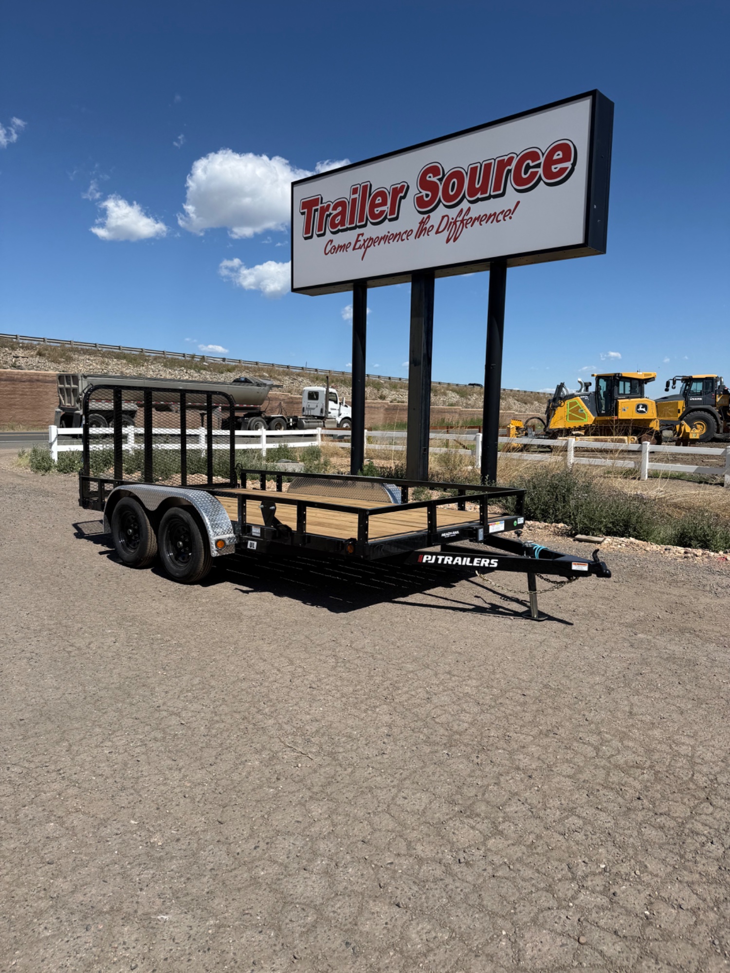 2026 PJ Trailers 7'x14' TA Channel Utility - UL142 - 8394