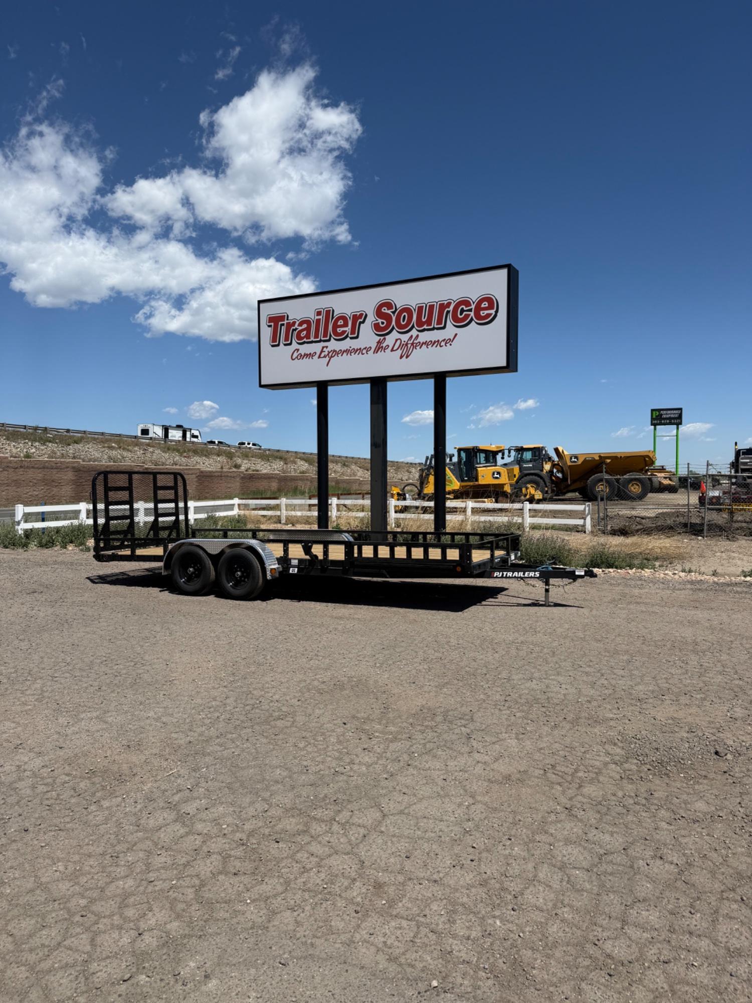2026 PJ Trailers 7'x20' Channel Utility - UL202 - 8244