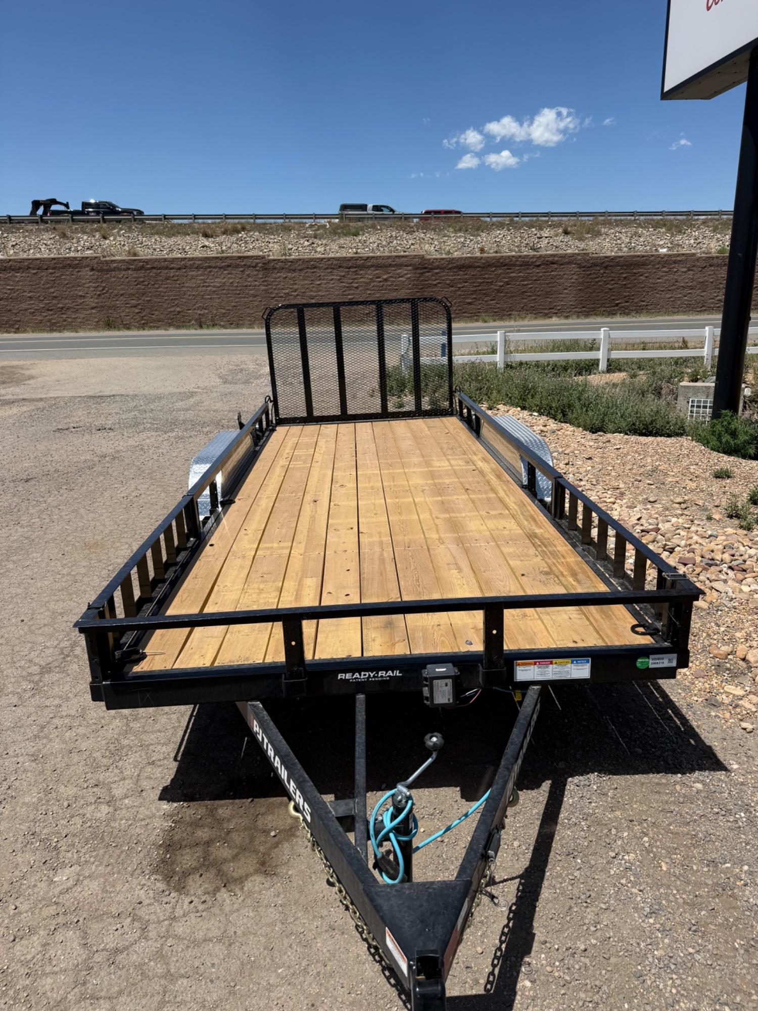 2026 PJ Trailers 2026 PJ Trailers 7'x18' Channel Utility - - thumbnail 7
