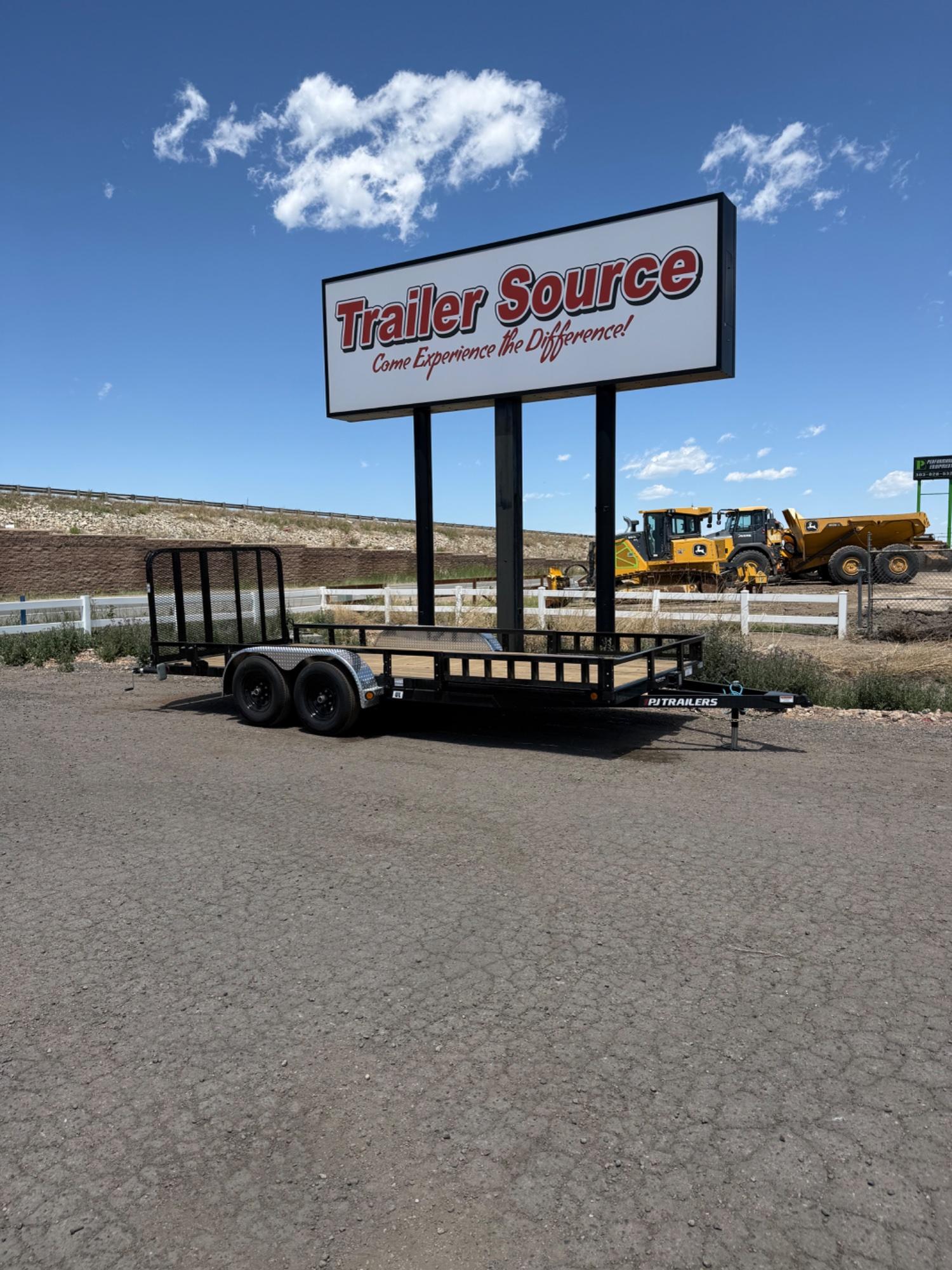 2026 PJ Trailers 7'x18' Channel Utility - UL182 - 8217