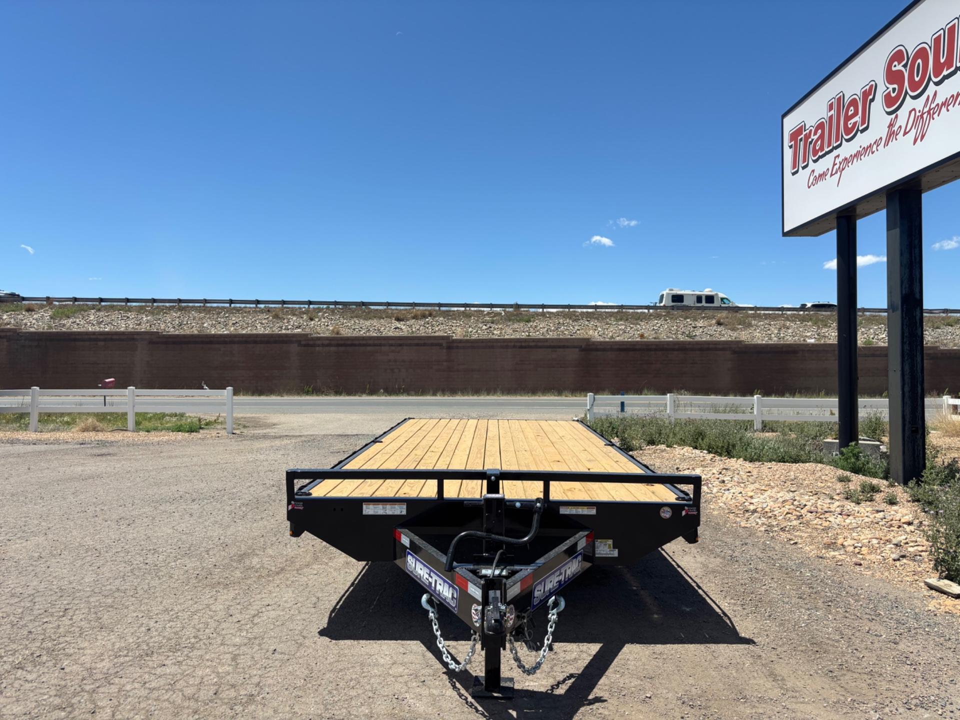 2026 Sure-Trac 2026 Sure-Trac 8.5'x20' DO Flatbed 15K - - thumbnail 2