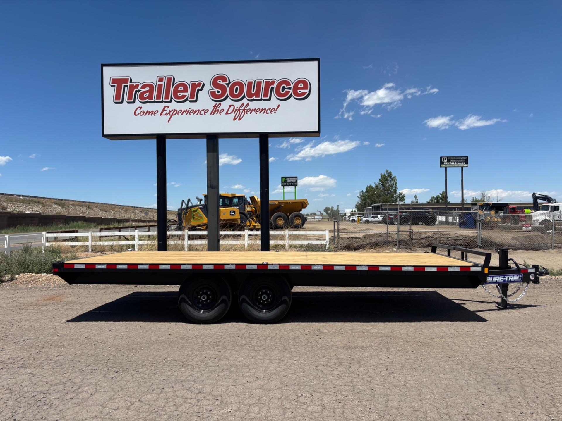 2026 Sure-Trac 2026 Sure-Trac 8.5'x20' DO Flatbed 15K - - thumbnail 3