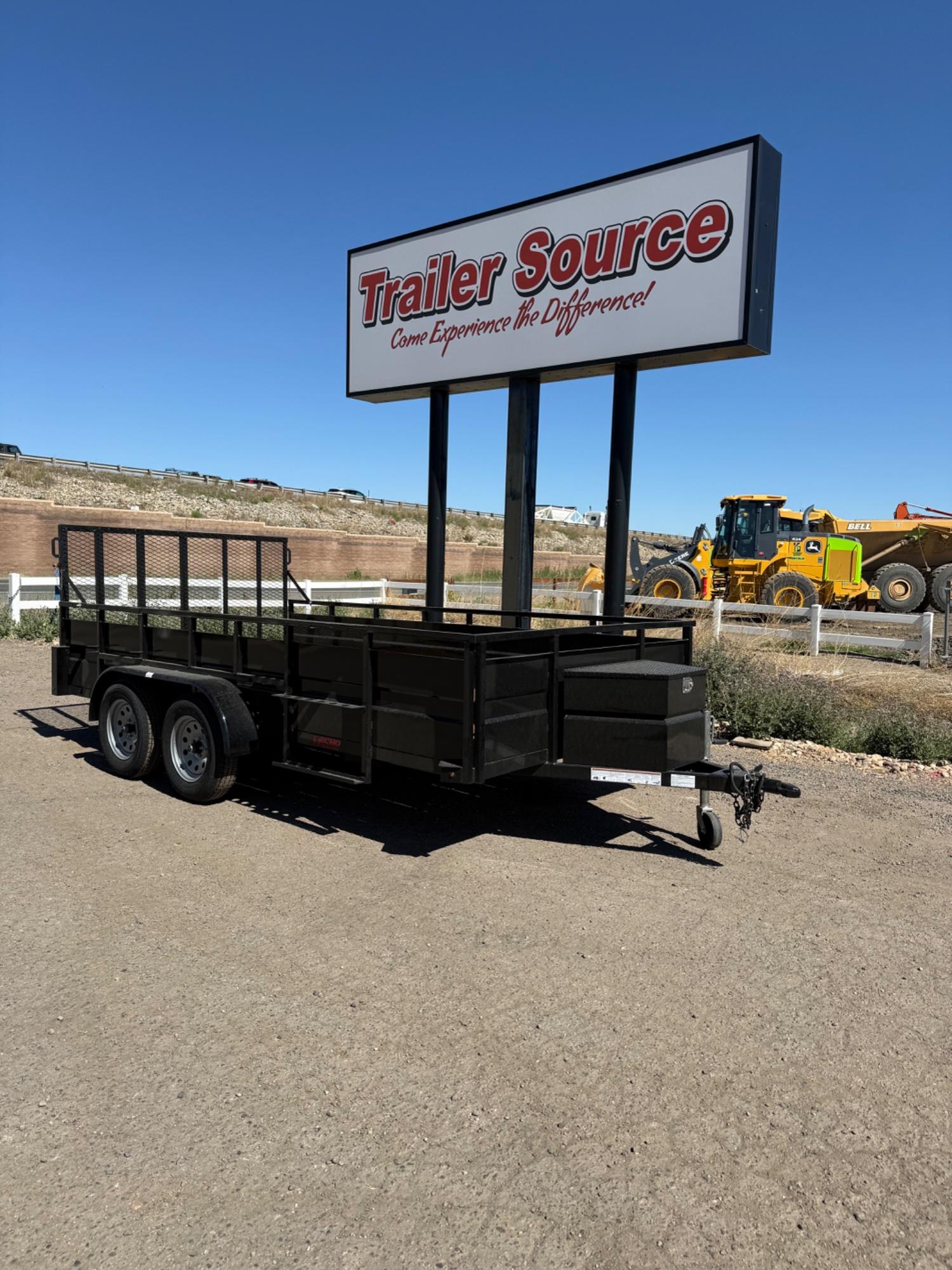 2026 Echo Trailers 7'x14' Landscape - ELS-14-15T - 2272