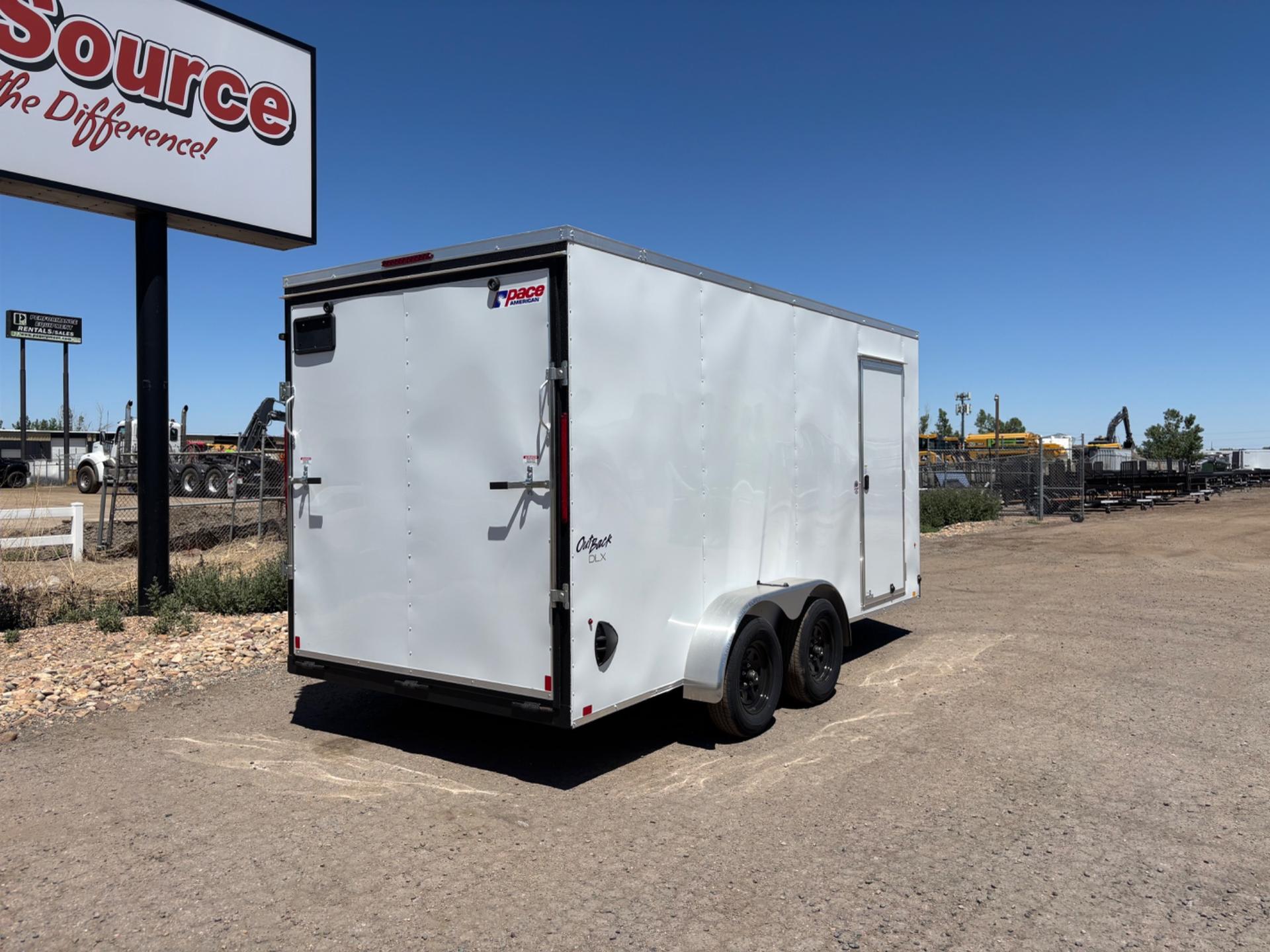 2026 Pace American 2026 Pace American Outback DLX 7'x16' - - thumbnail 4