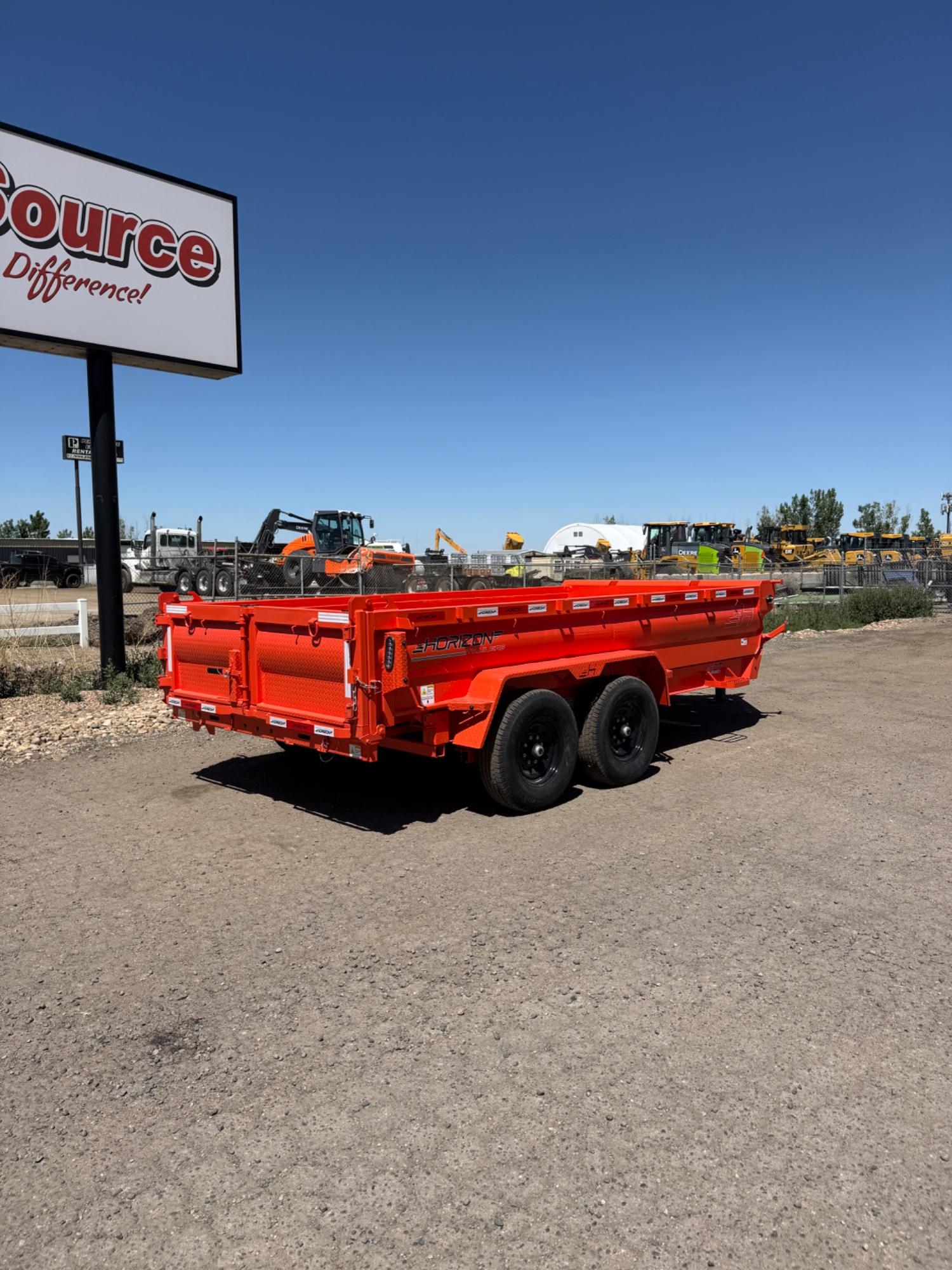 2026 Horizon Trailers 2026 Horizon Trailers 7' x 14' x 2' BP - - thumbnail 2