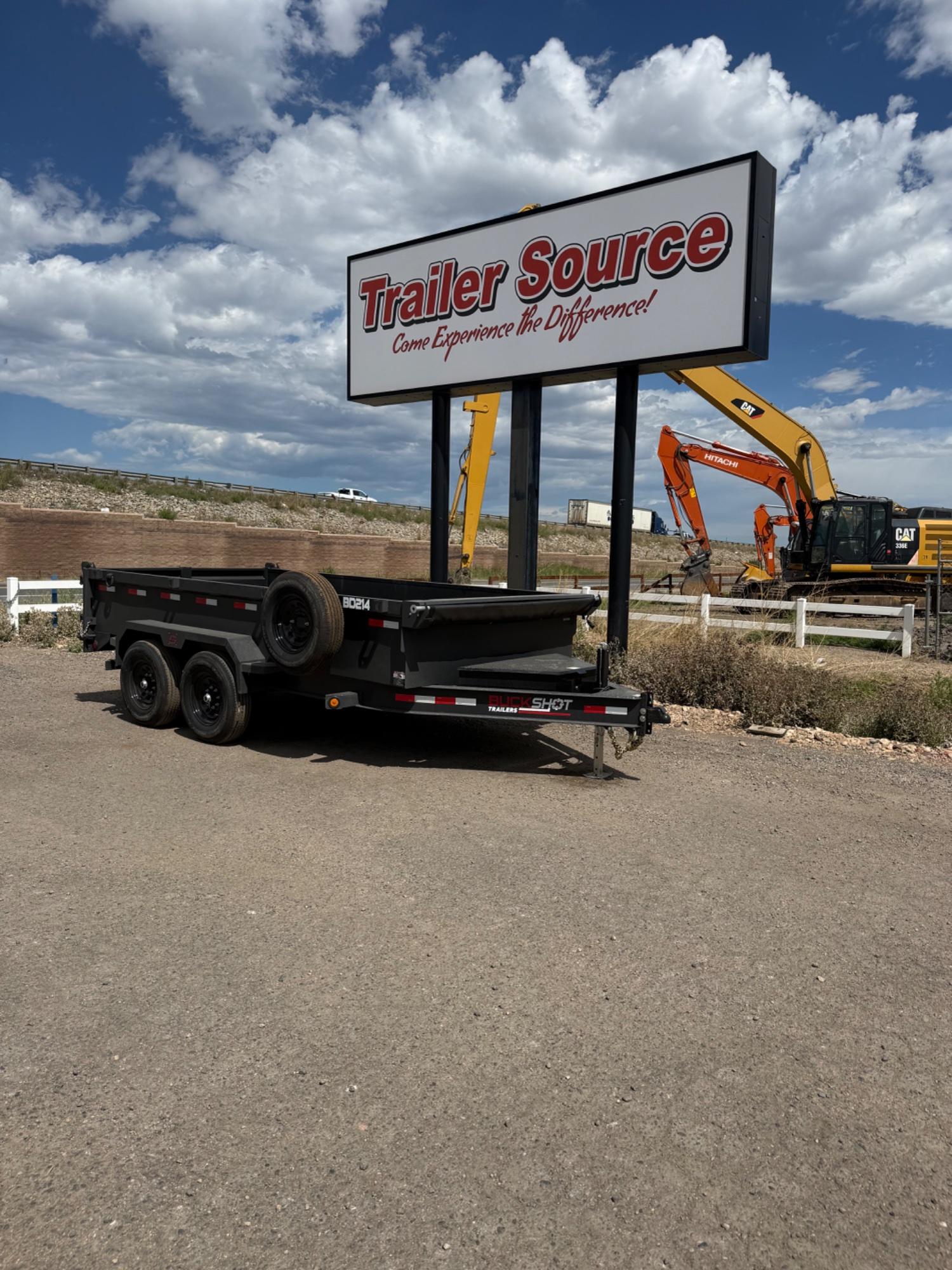 2026 Buckshot Trailers 7' x 14' x 2' BP - BD214 14K - 3706