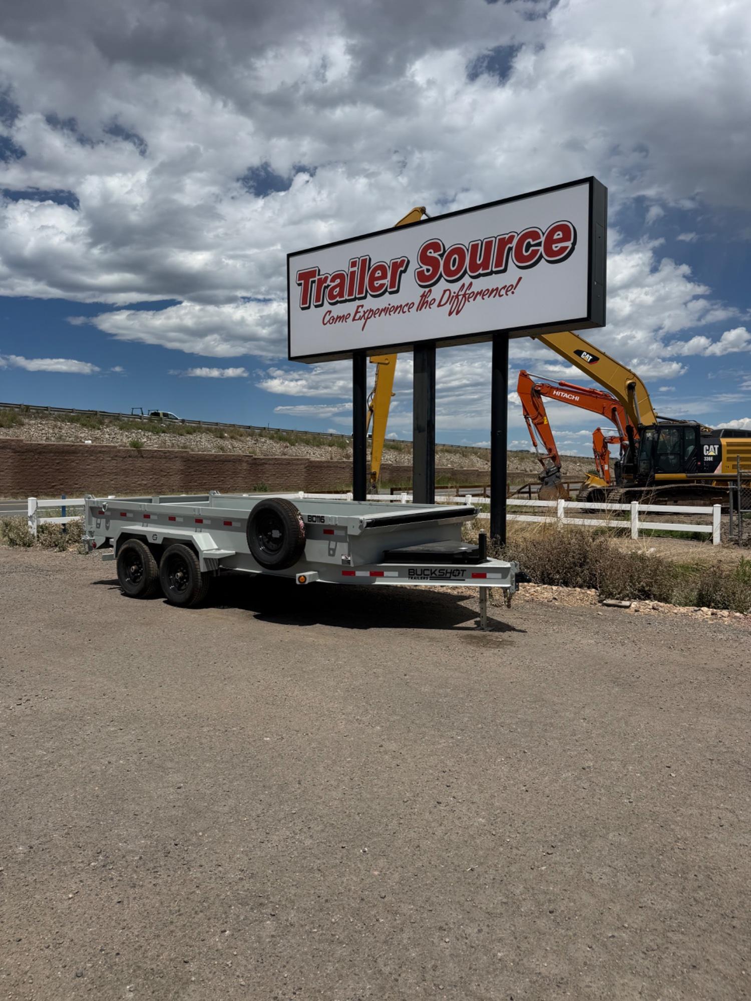 2026 Buckshot Trailers 7'x16'x20" BP - BD116 14K - 3829