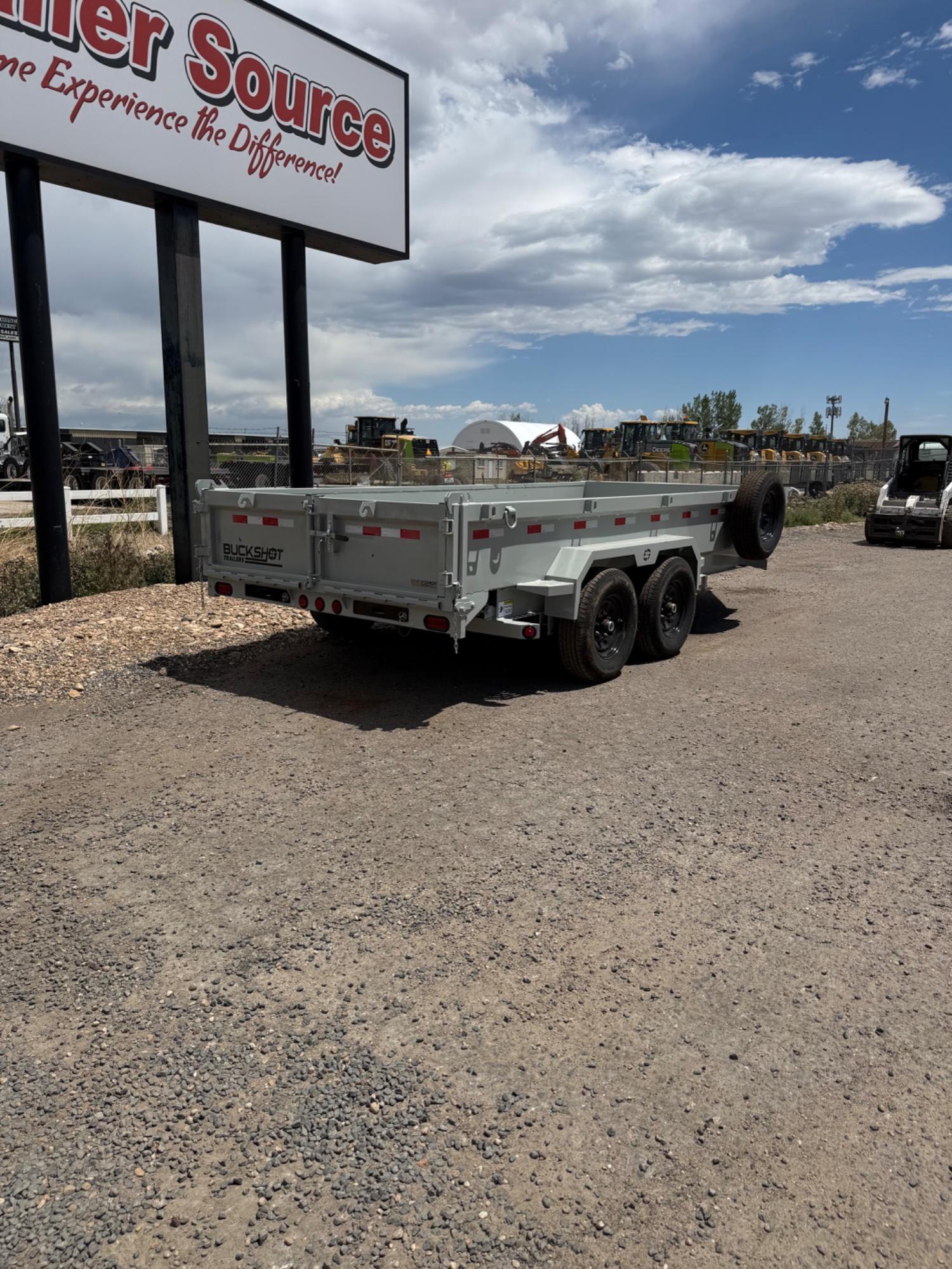 2026 Buckshot Trailers 2026 Buckshot Trailers 7'x16'x20" BP - - thumbnail 2