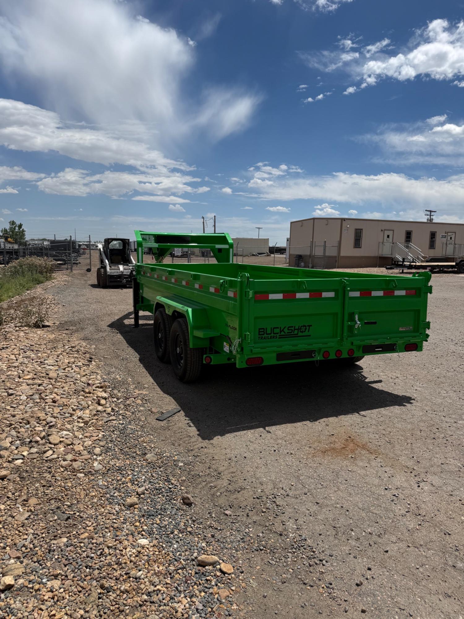 2027 Buckshot Trailers 2027 Buckshot Trailers 7'x16'x2' GN - - thumbnail 3