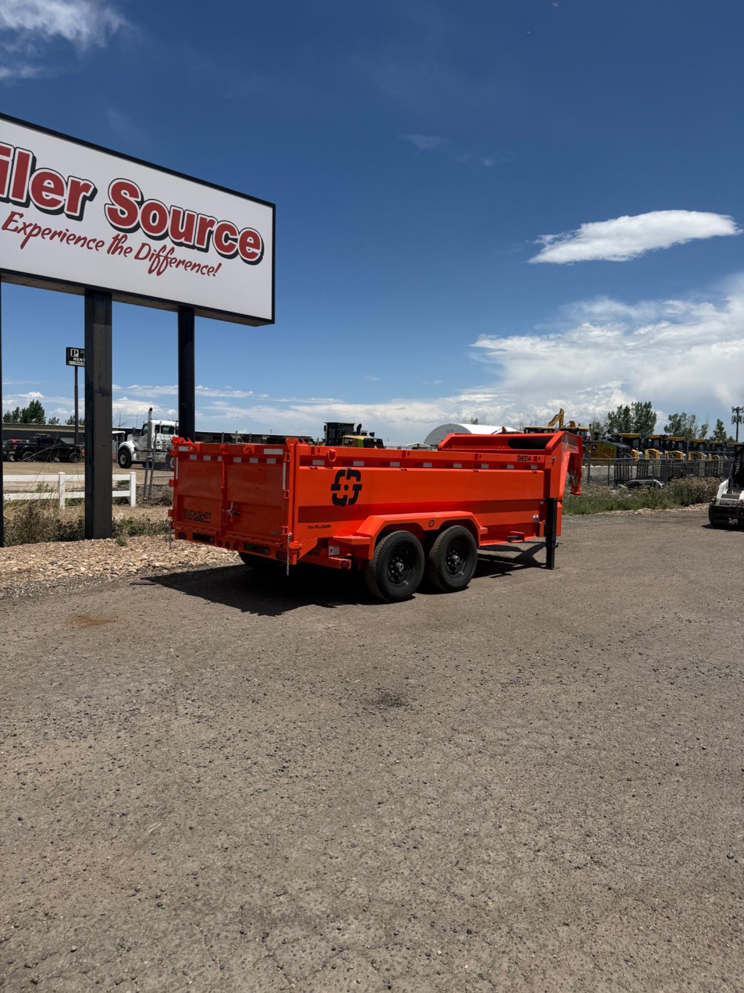 2027 Buckshot Trailers 2027 Buckshot Trailers 7x14'x3' GN - - thumbnail 2