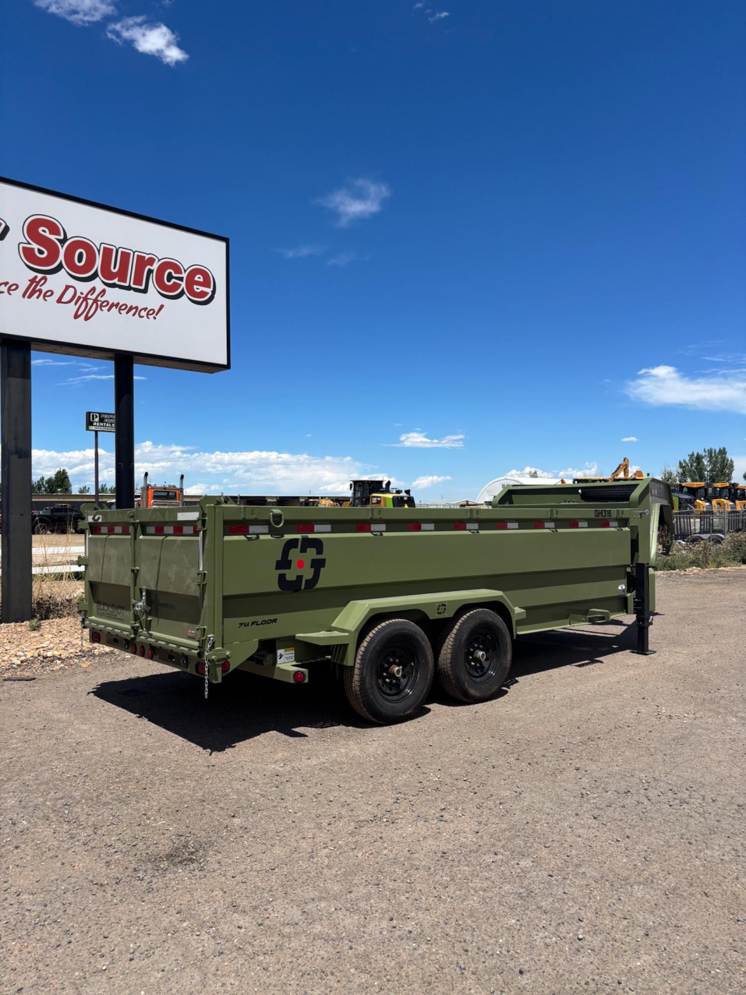 2027 Buckshot Trailers 2027 Buckshot Trailers 7'x16'x3' GN - - thumbnail 4