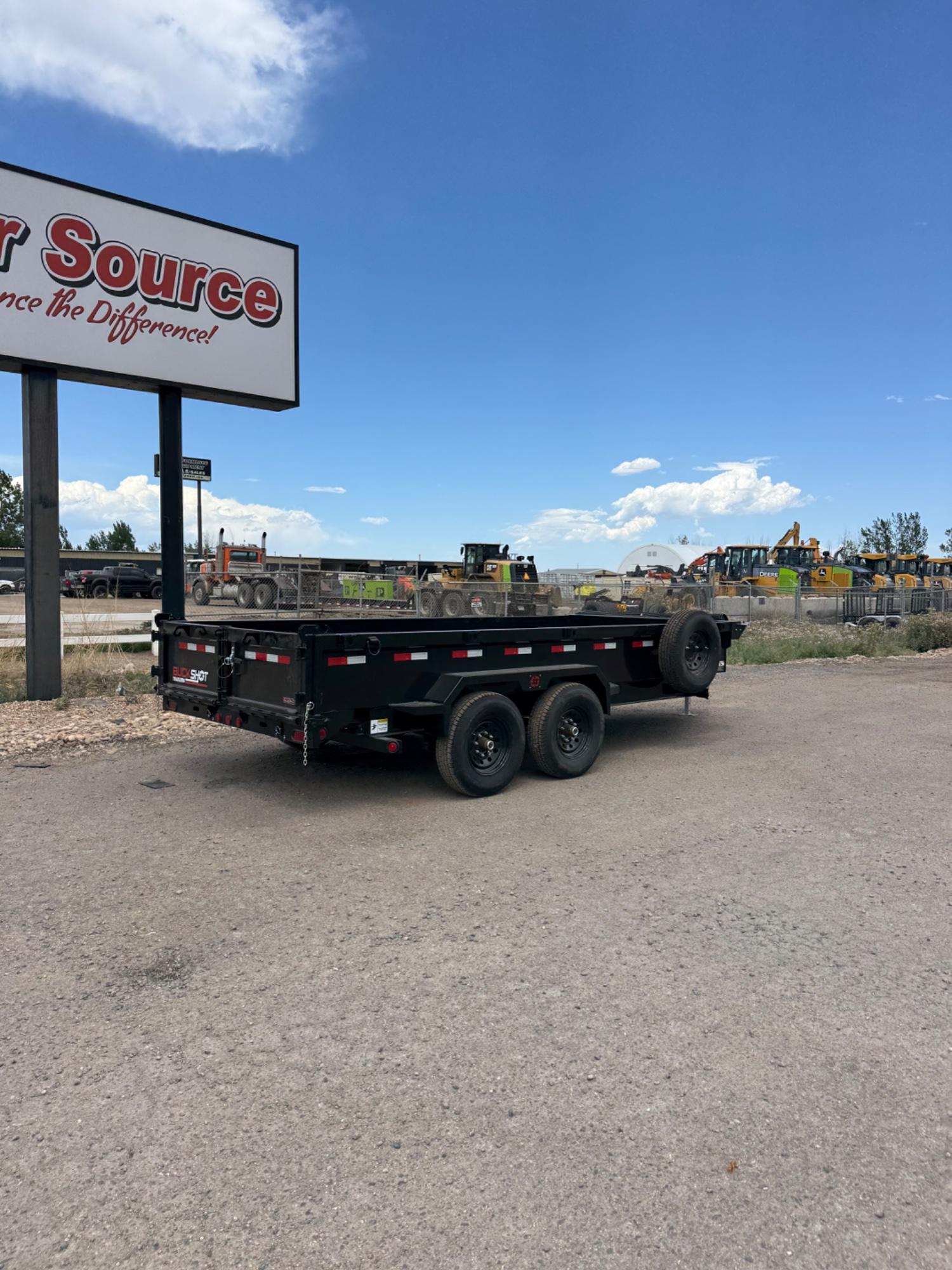 2026 Buckshot Trailers 2026 Buckshot Trailers 7'x16'x20" BP - - thumbnail 2