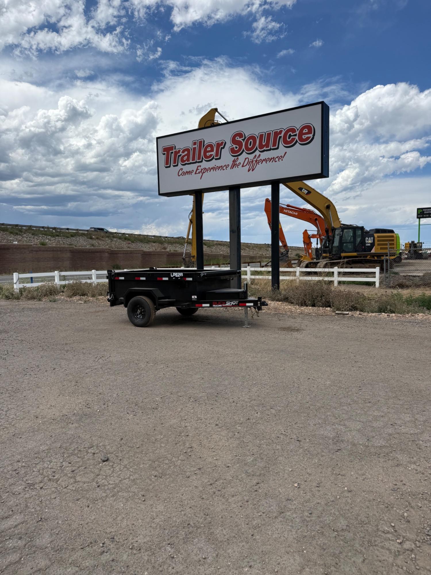 2026 Buckshot Trailers 5'x8'x2' SA BP - LPE28 - 2088