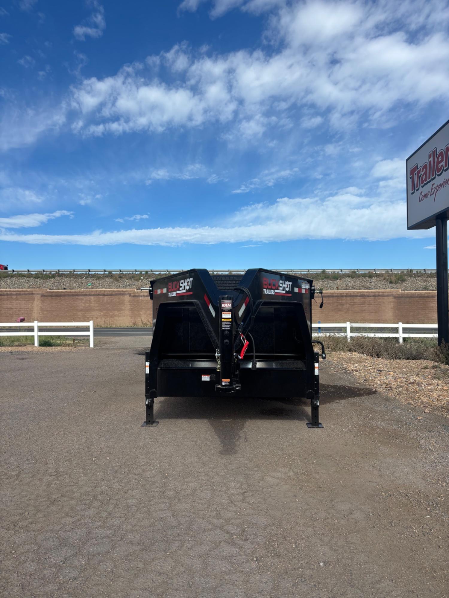 2027 Buckshot Trailers 2027 Buckshot Trailers 7'x14'x4' GN -  - thumbnail 2